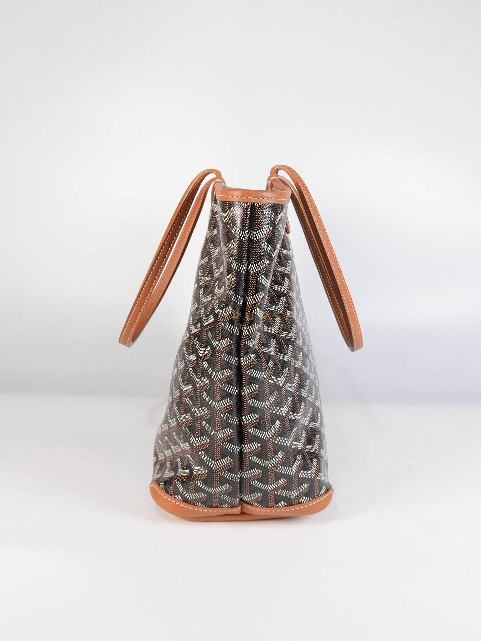 Artois PM Tan in Goyardine Canvas | Purse Maison Luxury Bags Shop