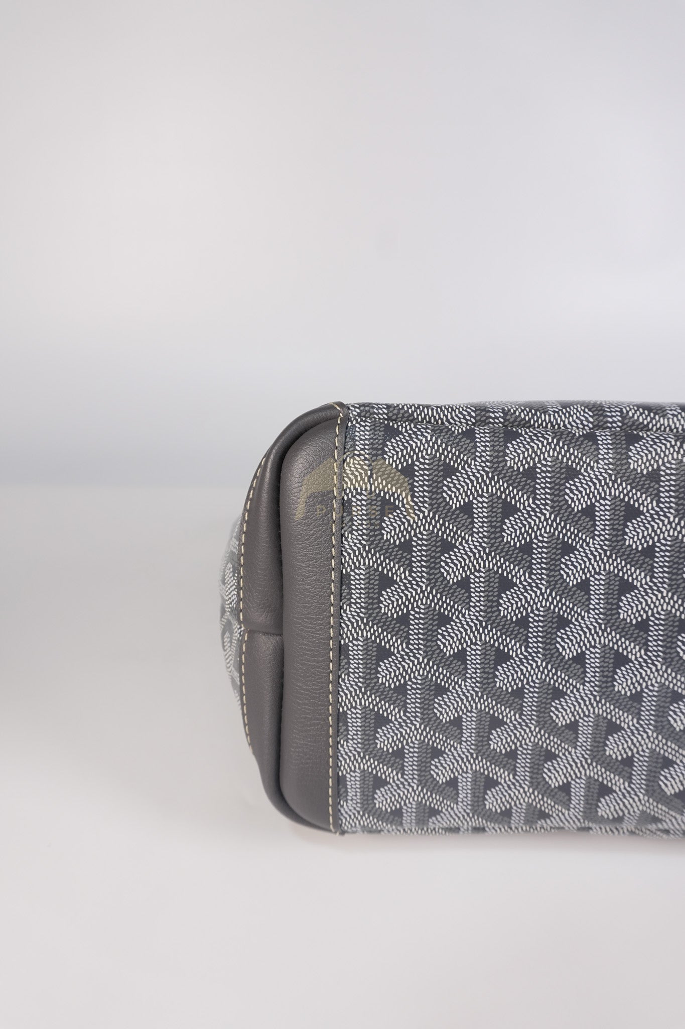 Artois PM Tote Bag in Gray Goyardine Canvas | Purse Maison Luxury Bags Shop