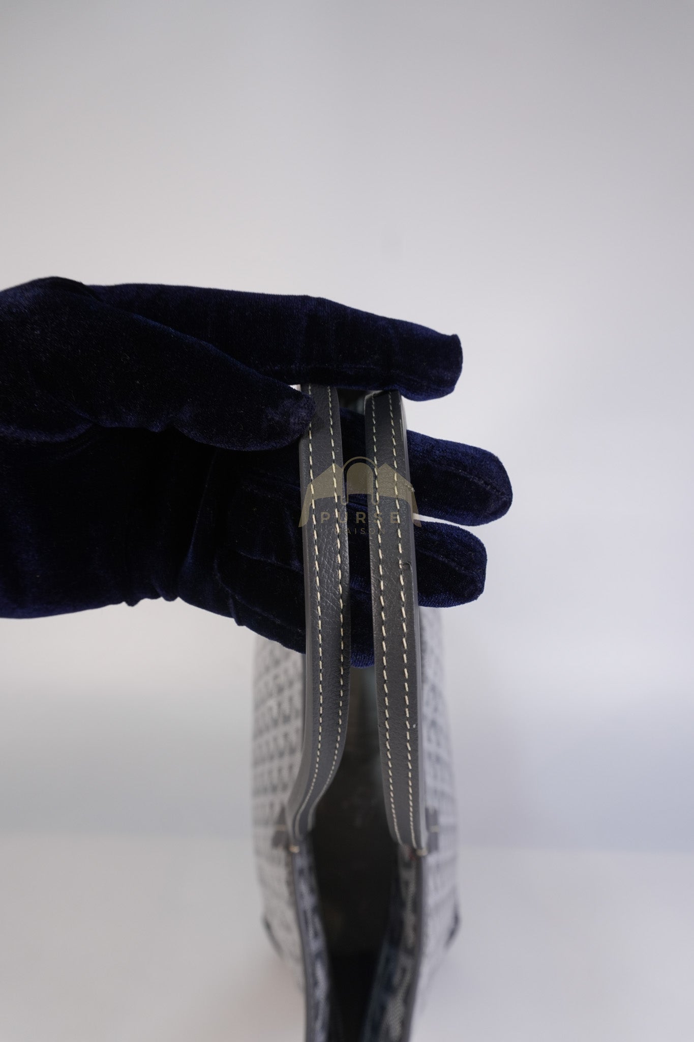 Artois PM Tote Bag in Gray Goyardine Canvas | Purse Maison Luxury Bags Shop