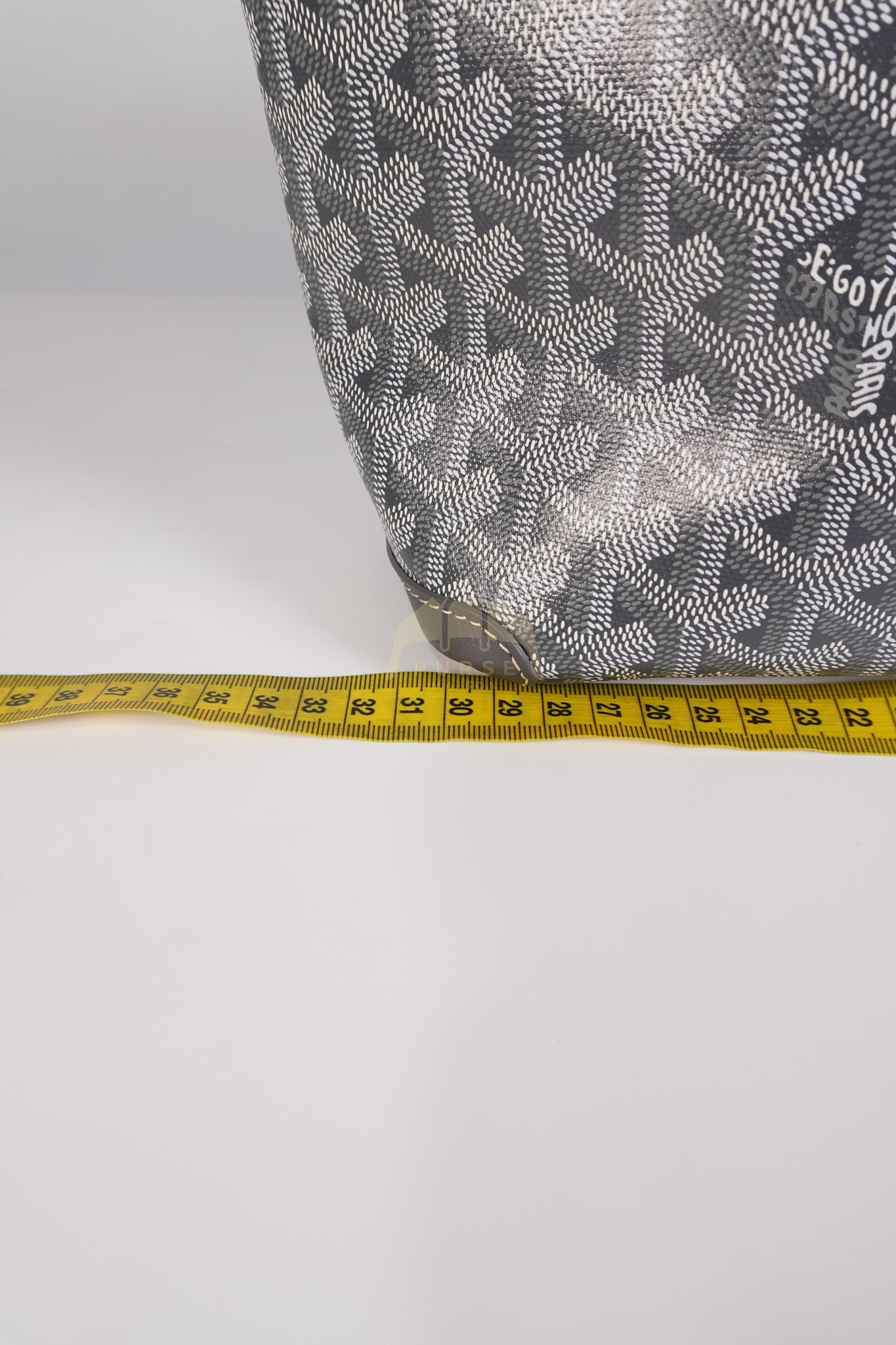 Artois PM Tote Bag in Gray Goyardine Canvas | Purse Maison Luxury Bags Shop