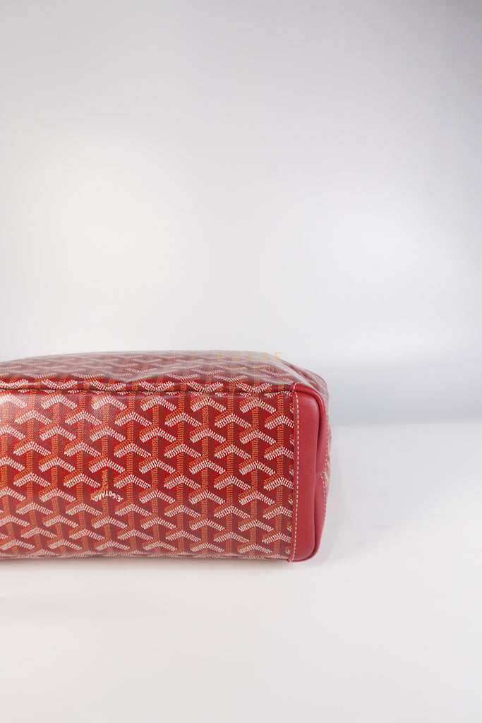 Artois PM Tote Bag in Red Goyardine Canvas | Purse Maison Luxury Bags Shop