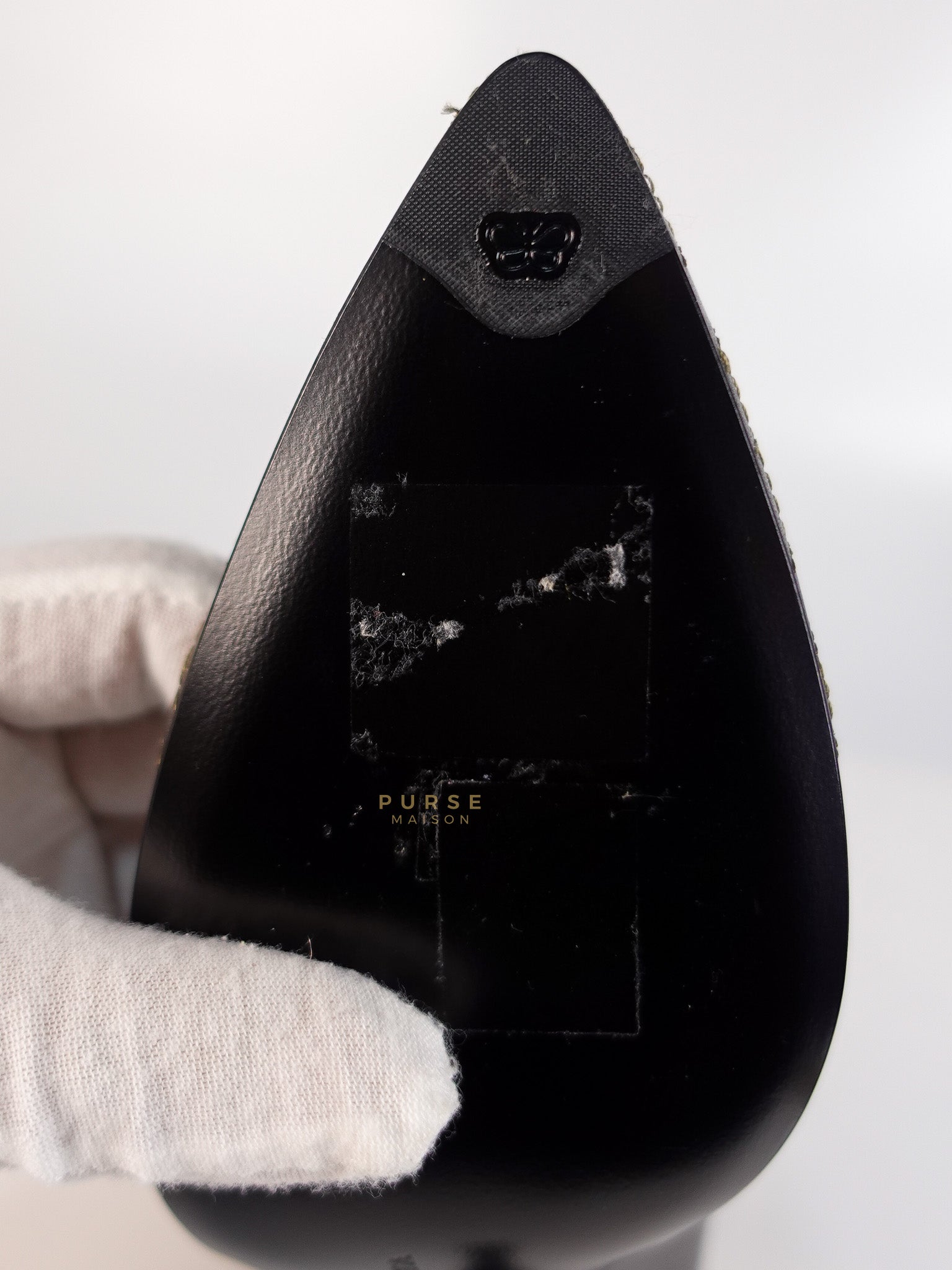 Assymetric Heels Shoes in Gray Size 39 EU (24.5cm) | Purse Maison Luxury Bags Shop