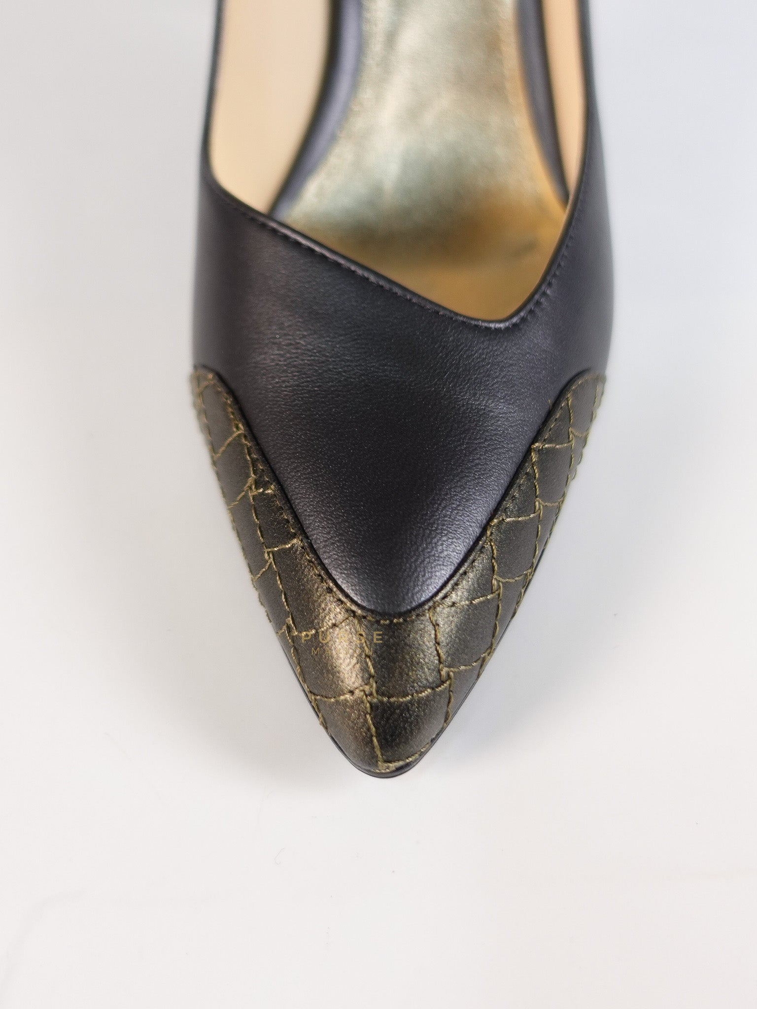 Assymetric Heels Shoes in Gray Size 39 EU (24.5cm) | Purse Maison Luxury Bags Shop