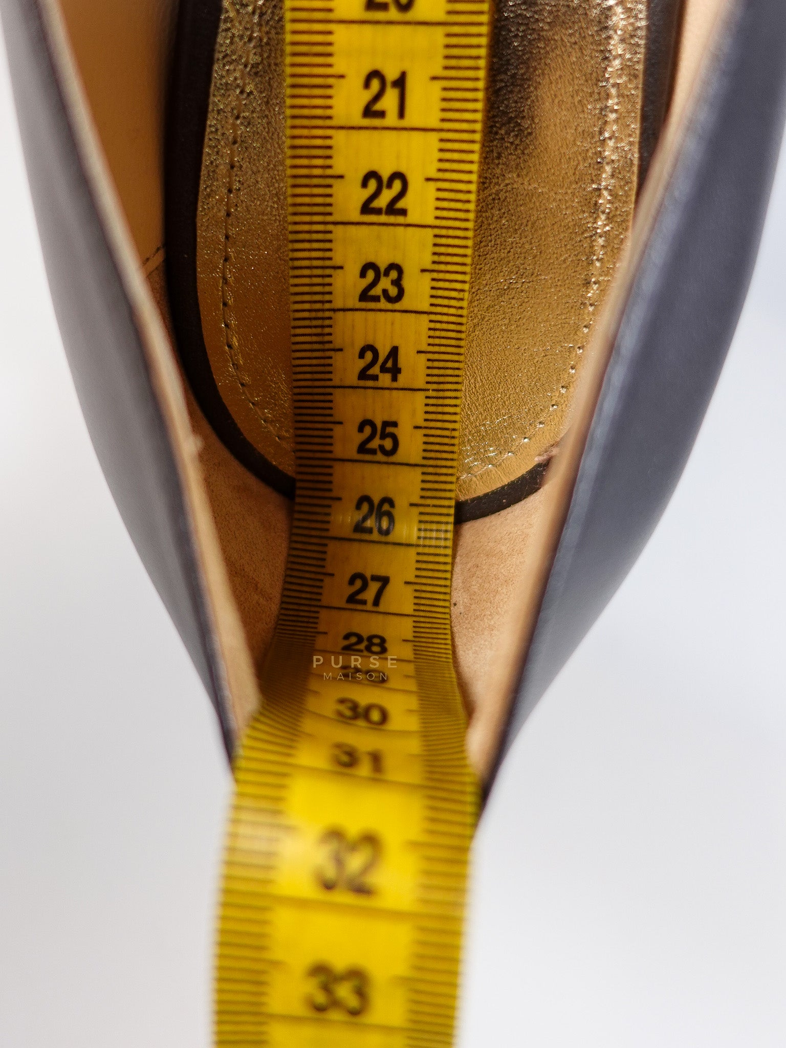 Assymetric Heels Shoes in Gray Size 39 EU (24.5cm) | Purse Maison Luxury Bags Shop