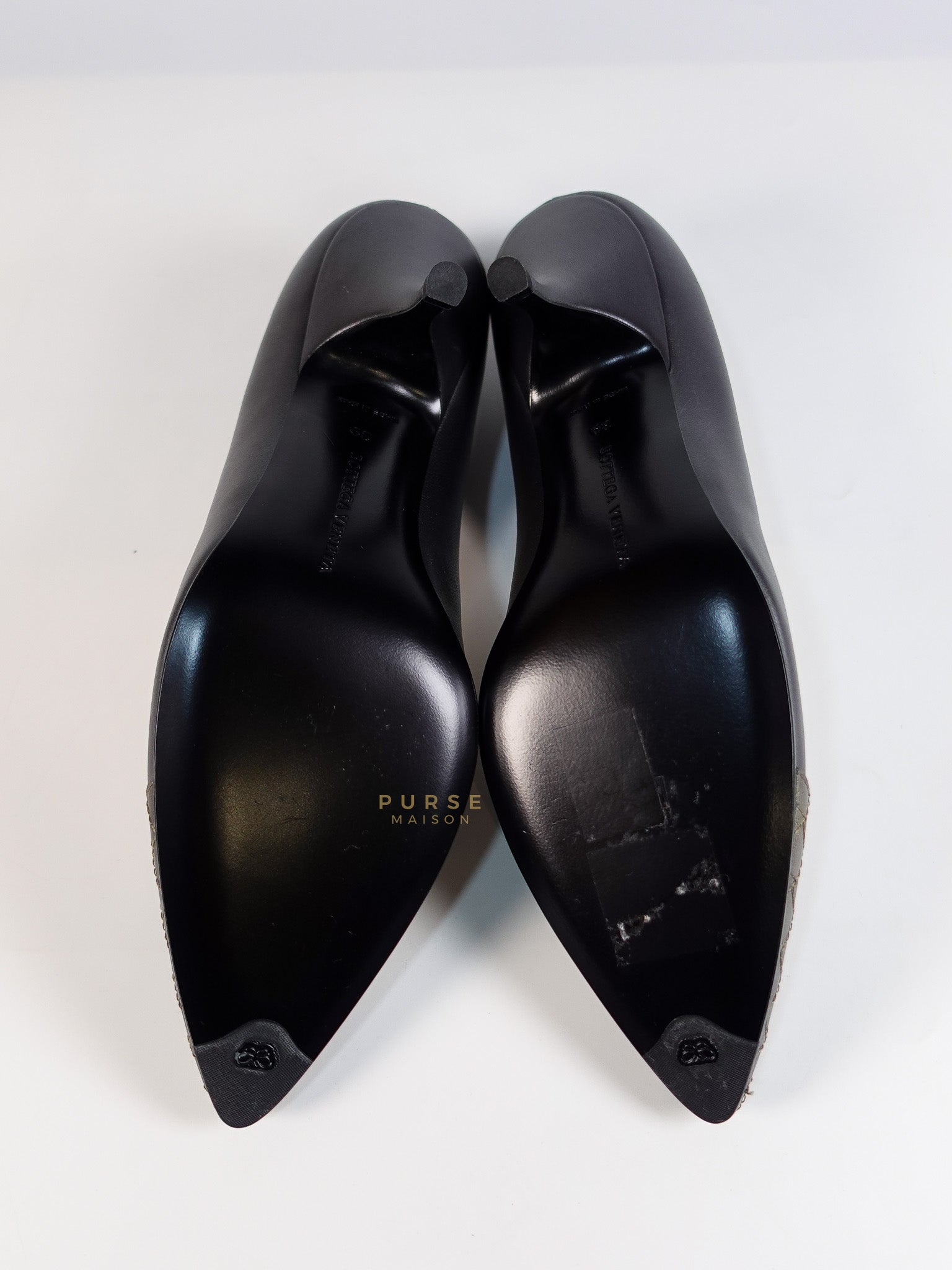 Assymetric Heels Shoes in Gray Size 39 EU (24.5cm) | Purse Maison Luxury Bags Shop