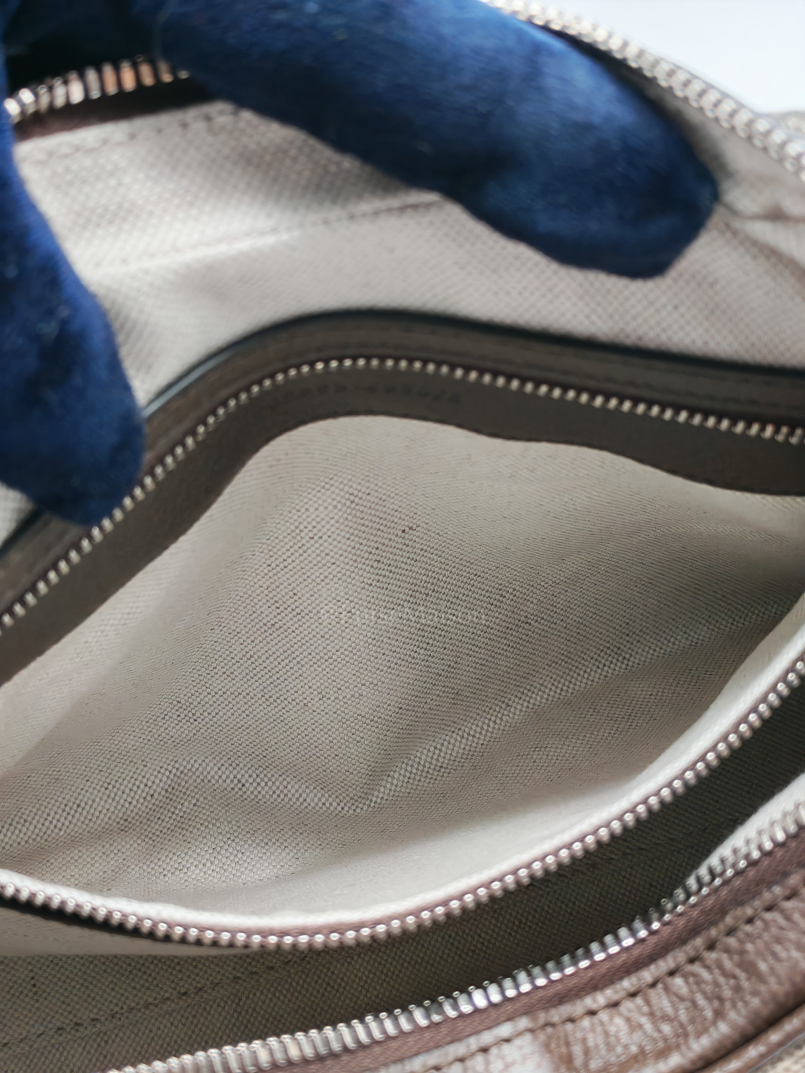 Attache Hobo Bag in GG Supreme Canvas & Silver Hardware | Purse Maison Luxury Bags Shop
