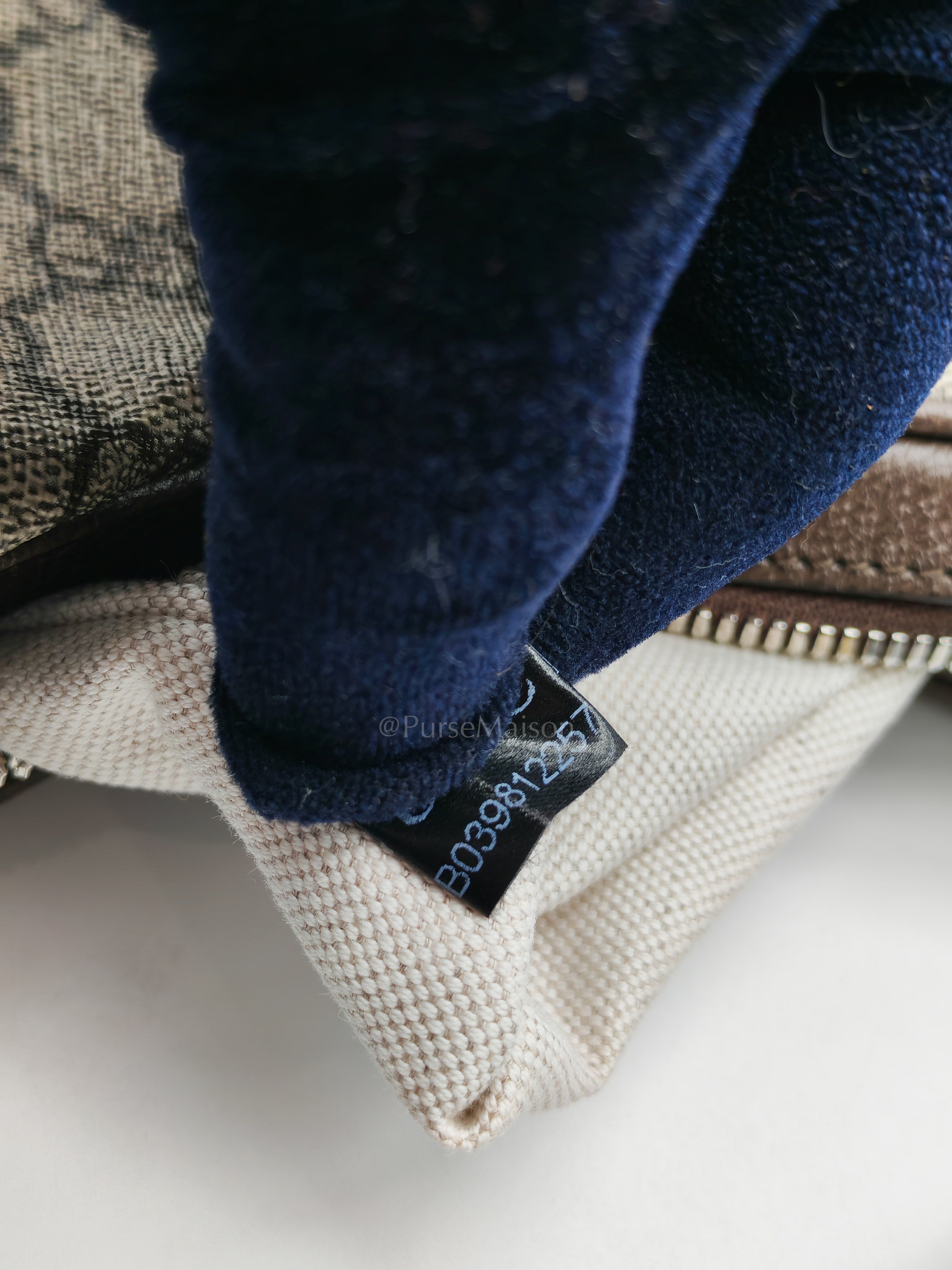 Attache Hobo Bag in GG Supreme Canvas & Silver Hardware | Purse Maison Luxury Bags Shop