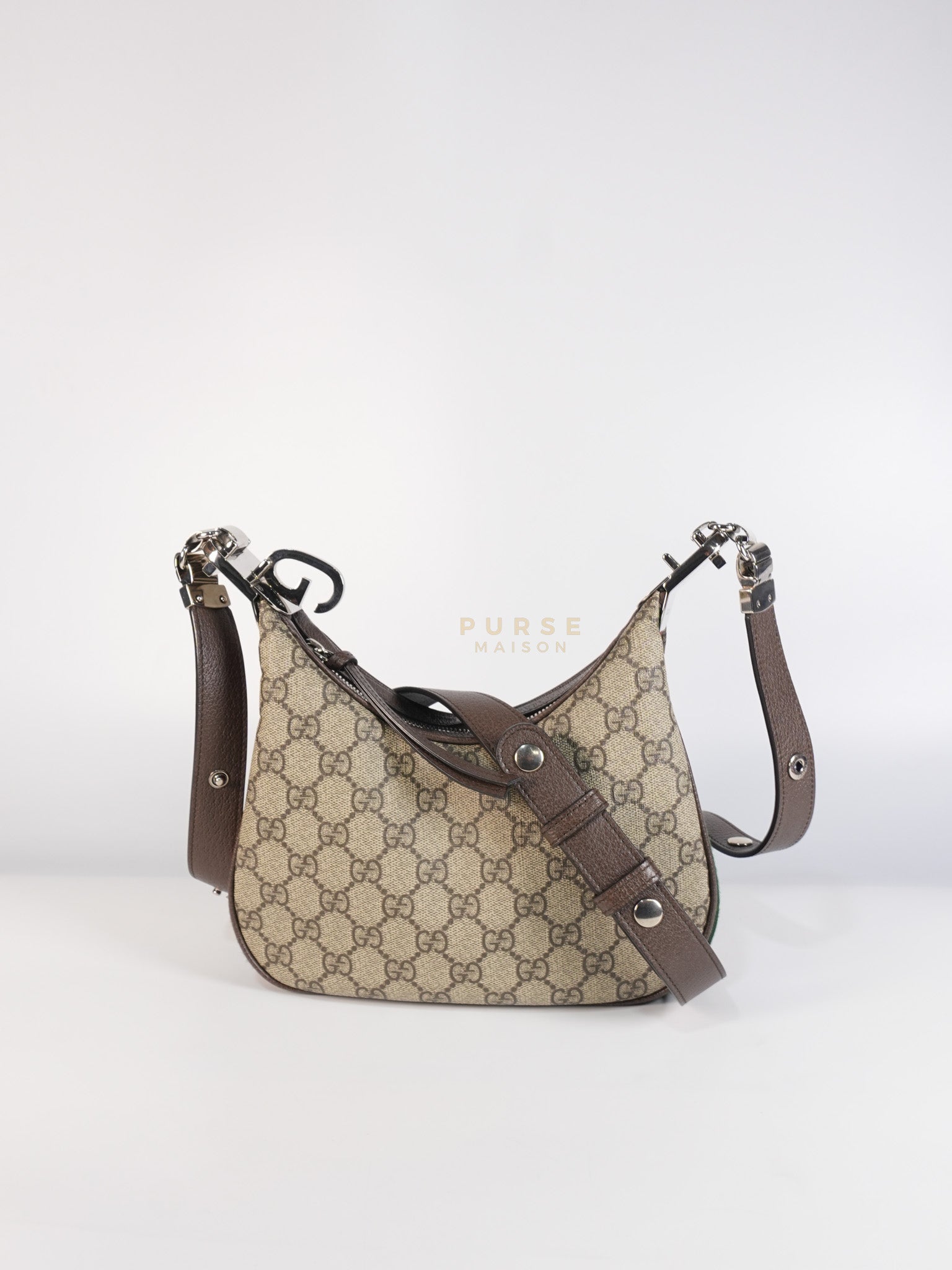 Attache Hobo Bag Small in GG Supreme Canvas | Purse Maison Luxury Bags Shop