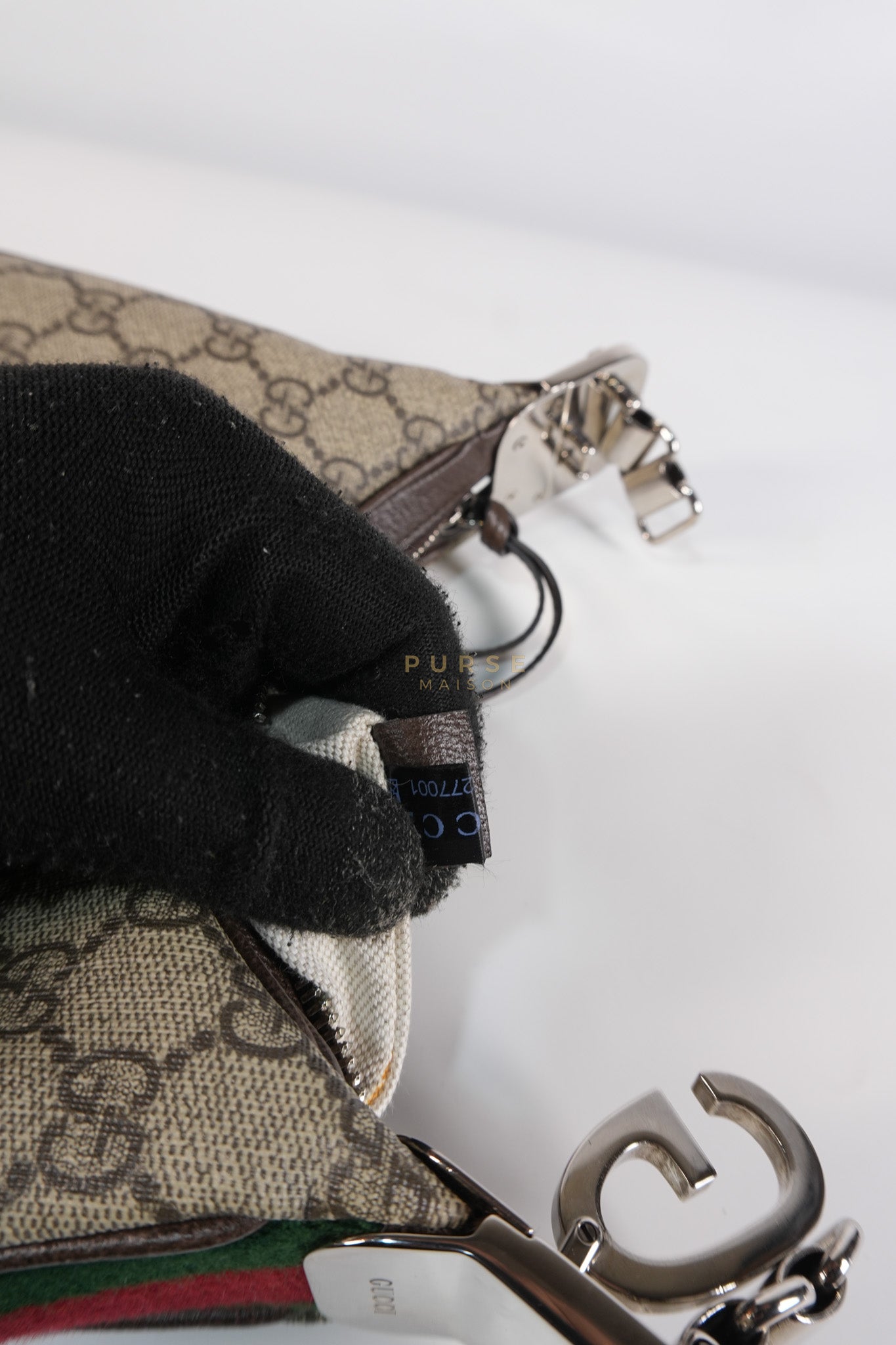 Attache Hobo Bag Small in GG Supreme Canvas | Purse Maison Luxury Bags Shop