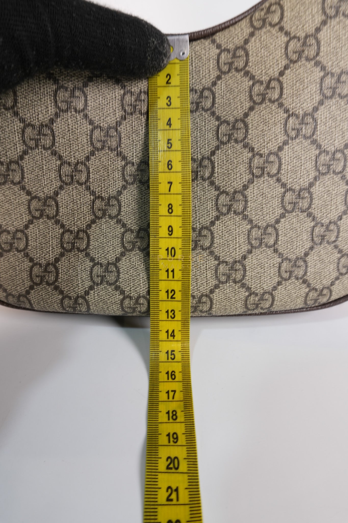 Attache Hobo Bag Small in GG Supreme Canvas | Purse Maison Luxury Bags Shop