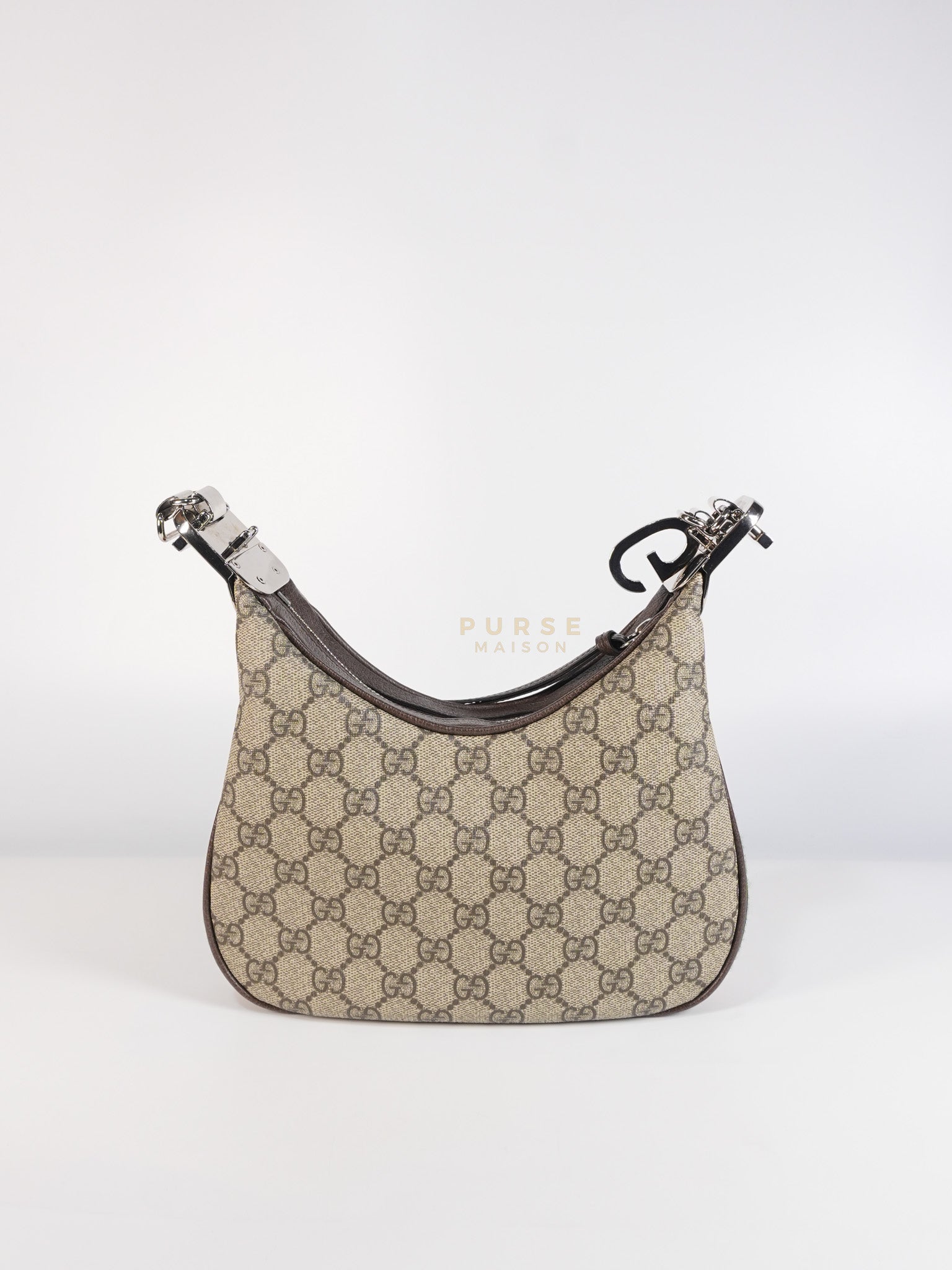 Attache Hobo Bag Small in GG Supreme Canvas | Purse Maison Luxury Bags Shop