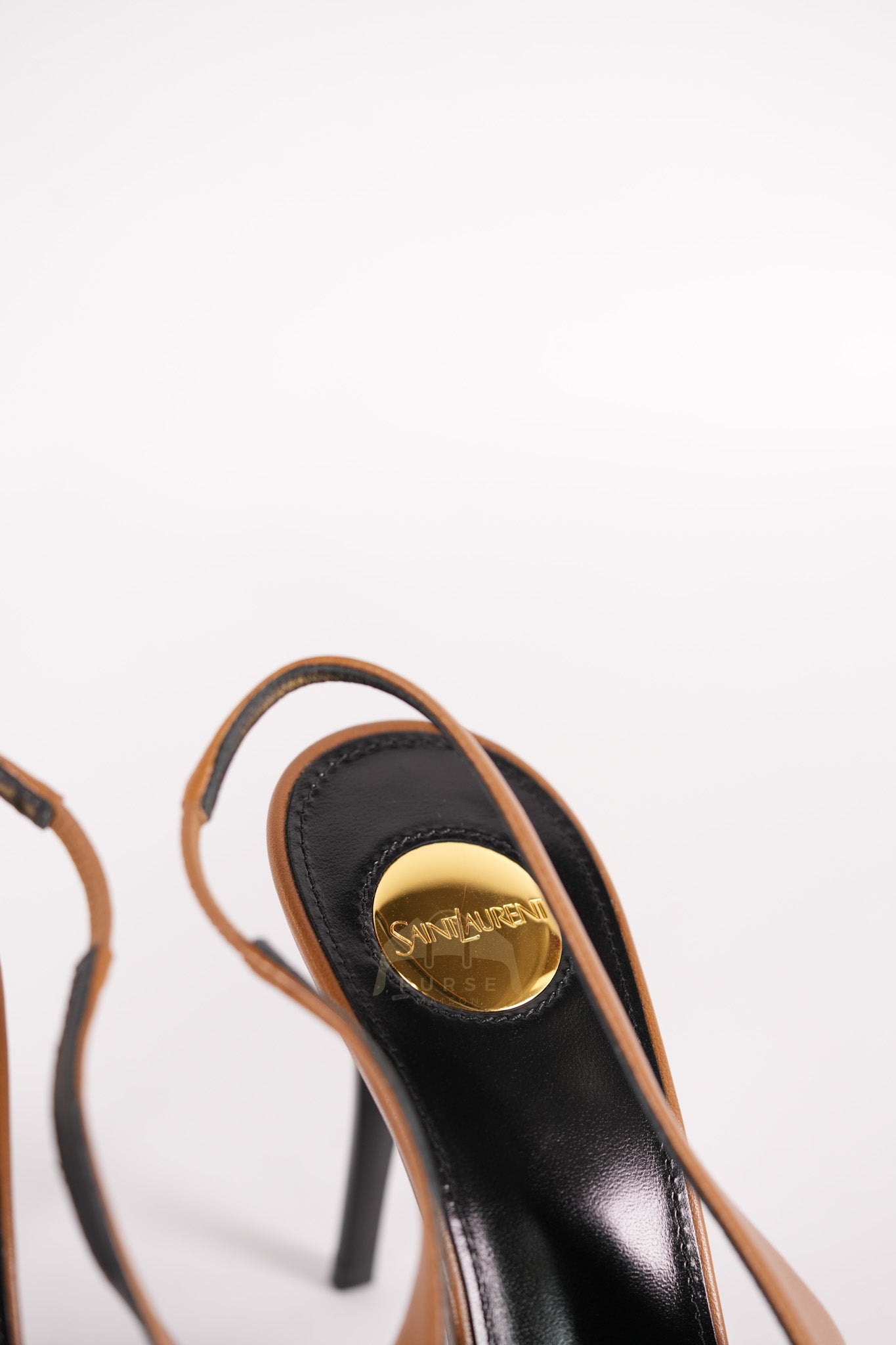 Babylone Breteuil Slingback Pumps in Macadamia Smooth Leather Size 38 (24cm) | Purse Maison Luxury Bags Shop