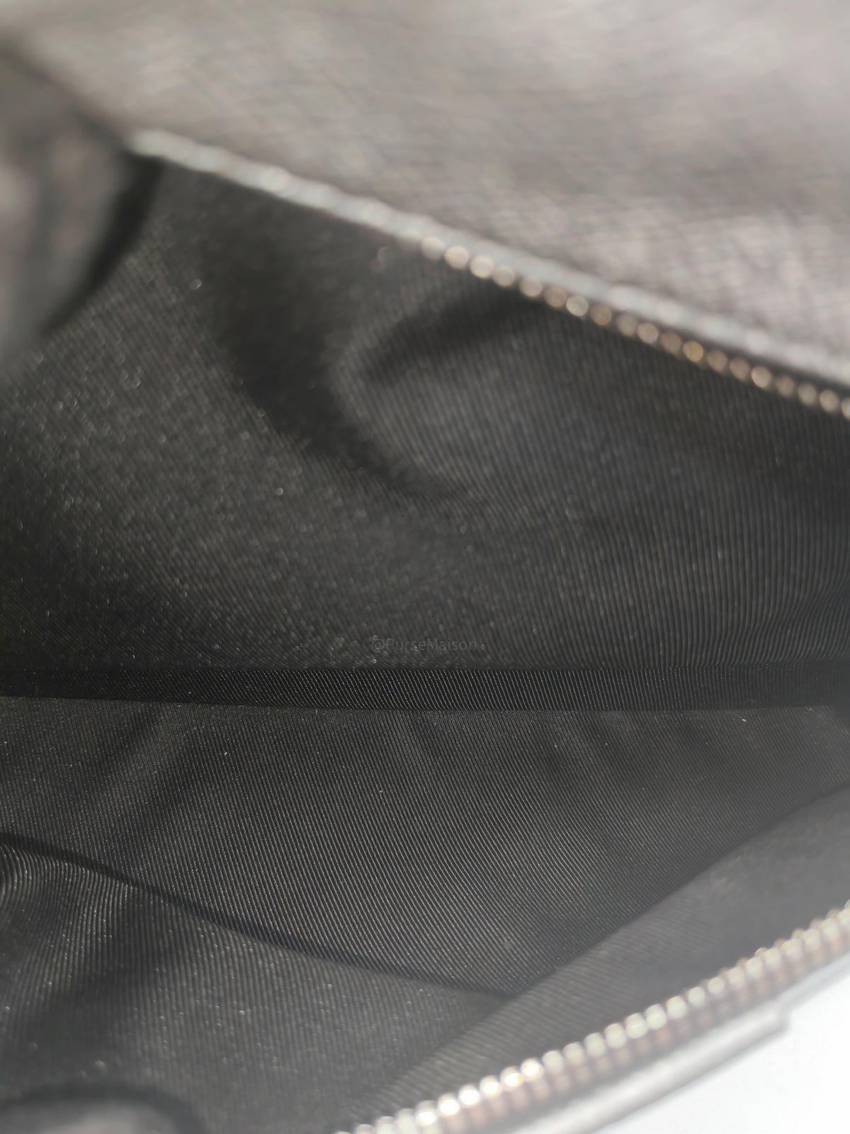 Louis Vuitton Discovery Backpack PM in Sleek Silver Metallic Grey Monogram Canvas and Silver Hardware Mircochip