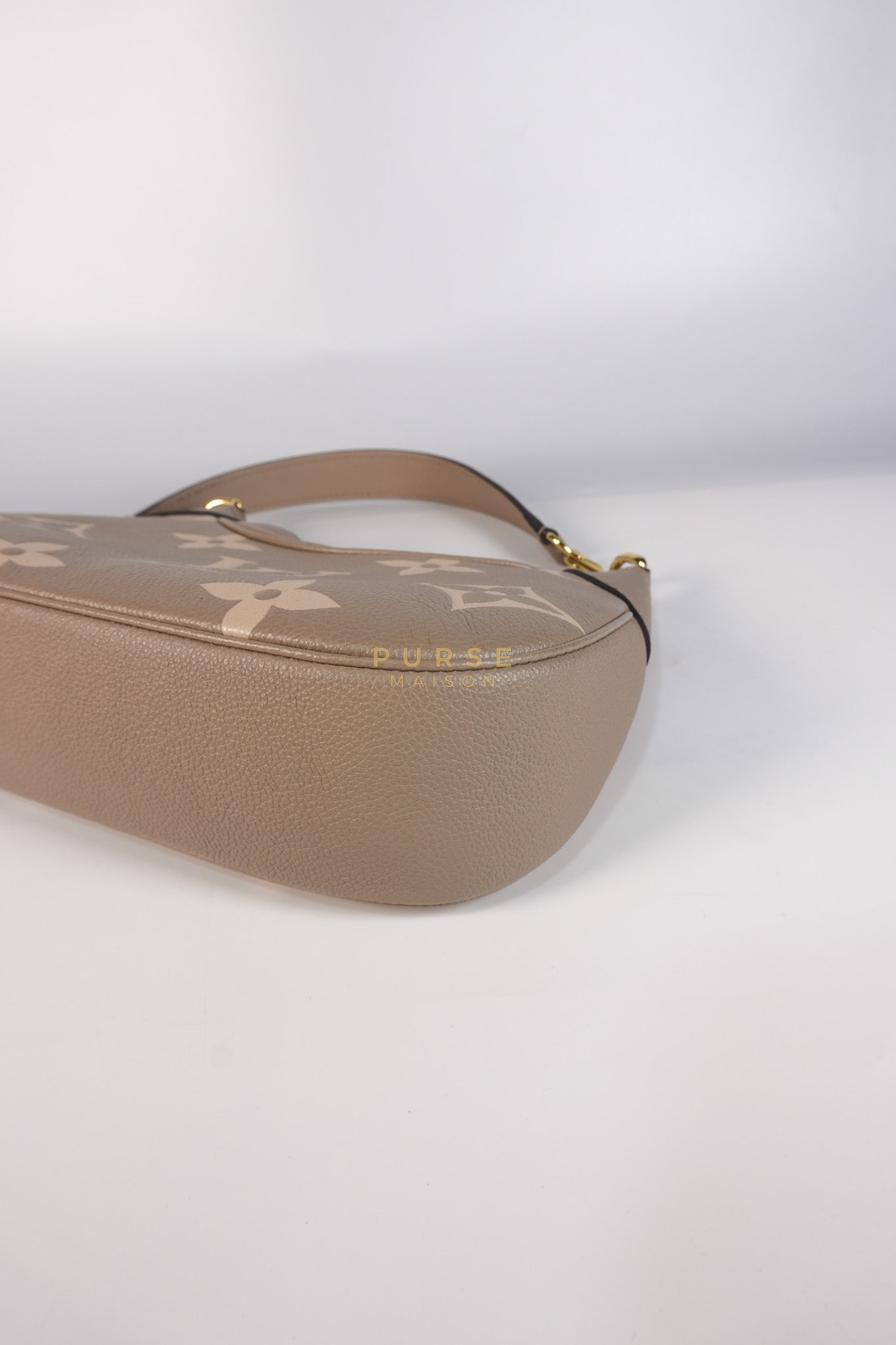 Bagatelle NM Monogram Empreinte Bicolor Two Way Bag (Microchip) | Purse Maison Luxury Bags Shop