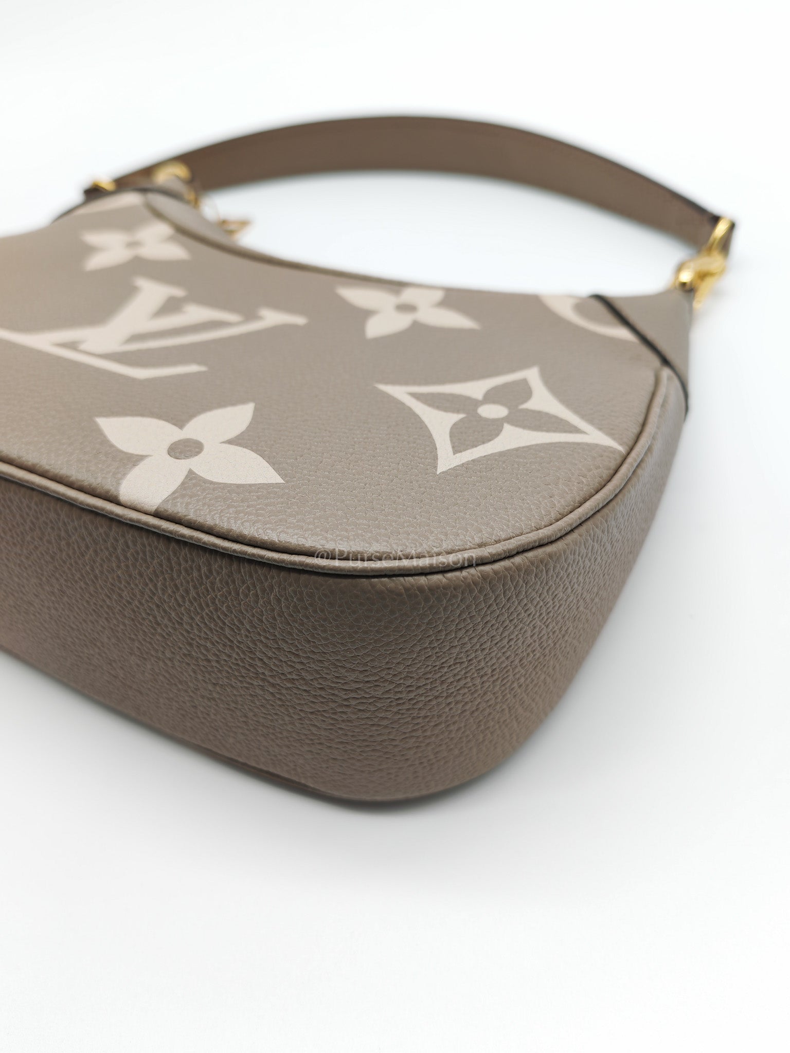 Bagatelle NM Monogram Empreinte Bicolor Two Way Bag (Microchip) | Purse Maison Luxury Bags Shop