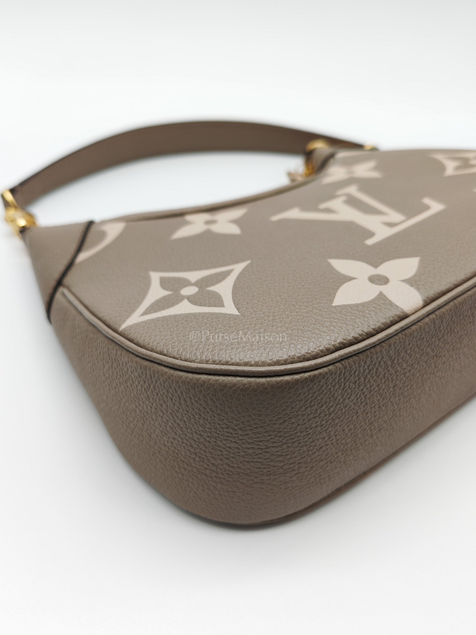 Bagatelle NM Monogram Empreinte Bicolor Two Way Bag (Microchip) | Purse Maison Luxury Bags Shop