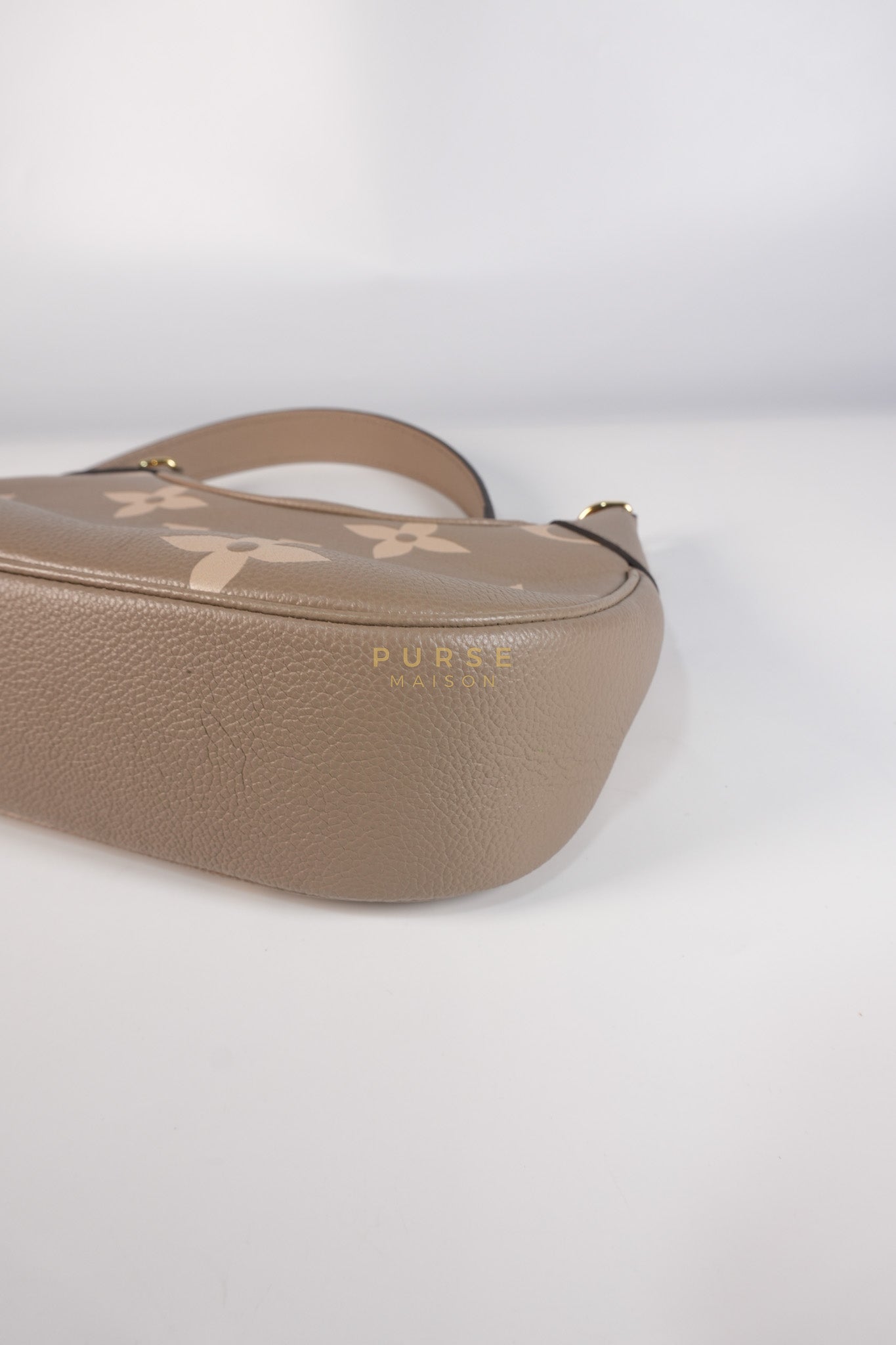 Bagatelle NM Monogram Empreinte Bicolor Two Way Bag (Microchip) | Purse Maison Luxury Bags Shop