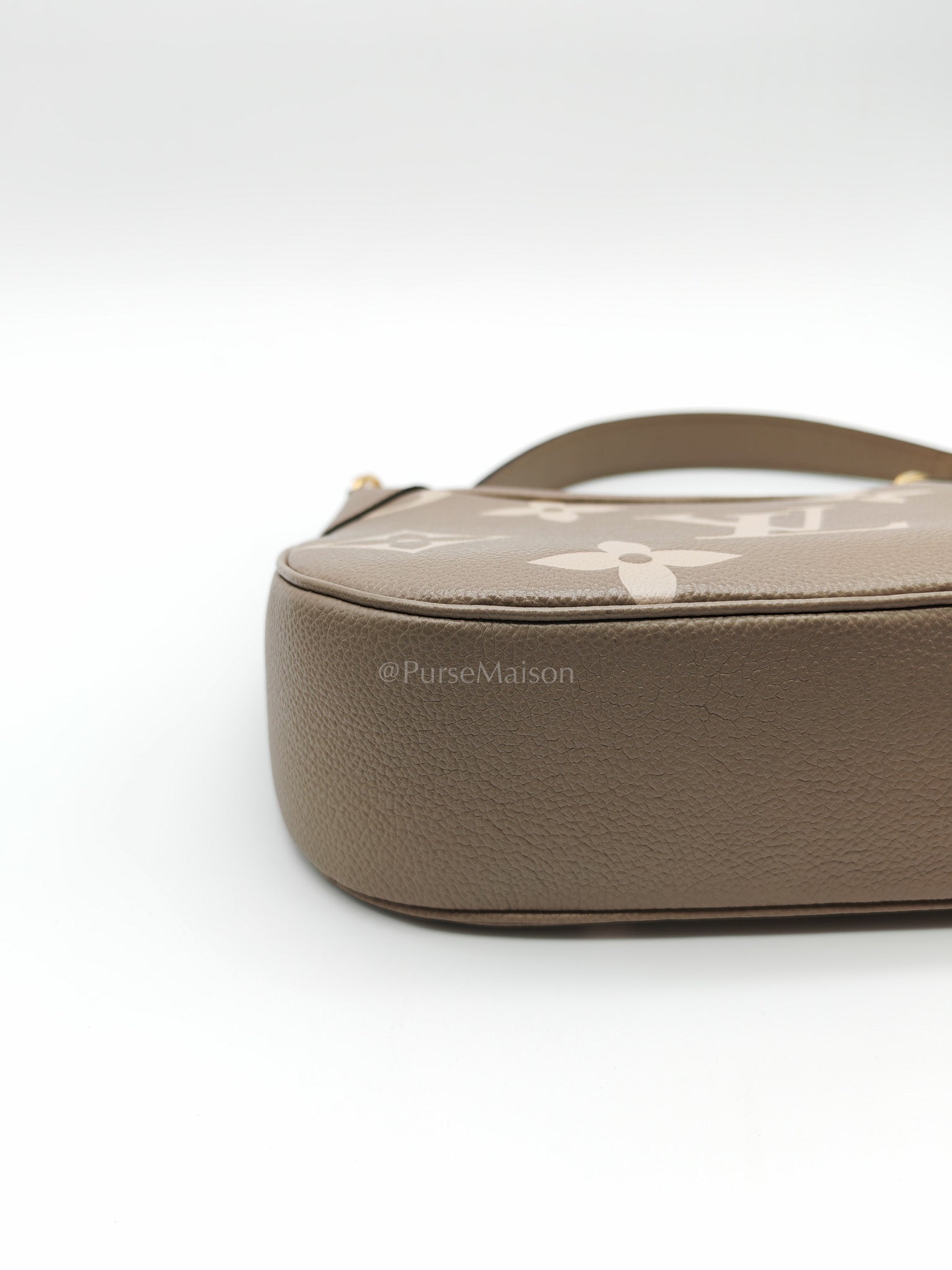 Bagatelle NM Monogram Empreinte Bicolor Two Way Bag (Microchip) | Purse Maison Luxury Bags Shop