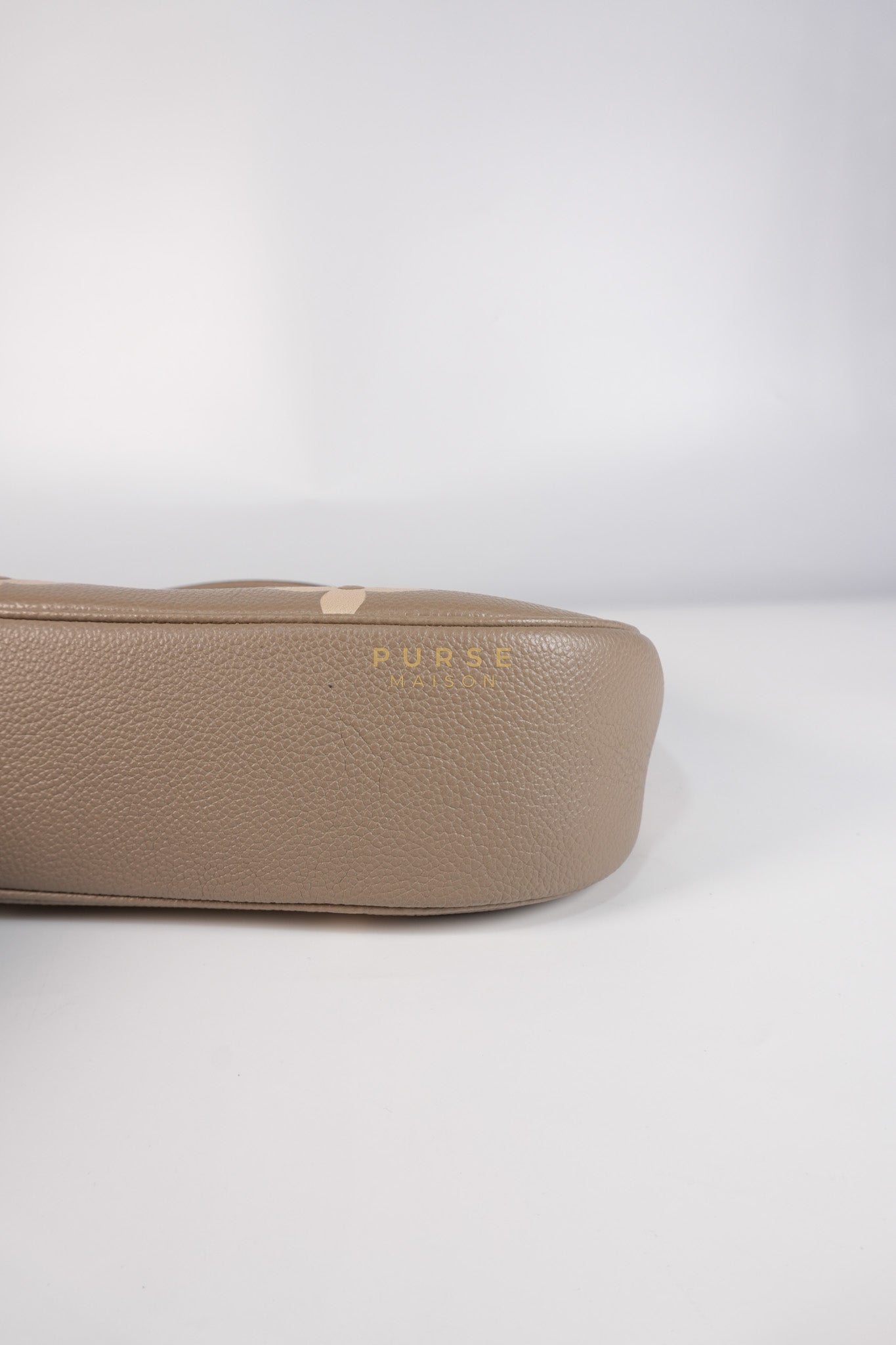 Bagatelle NM Monogram Empreinte Bicolor Two Way Bag (Microchip) | Purse Maison Luxury Bags Shop