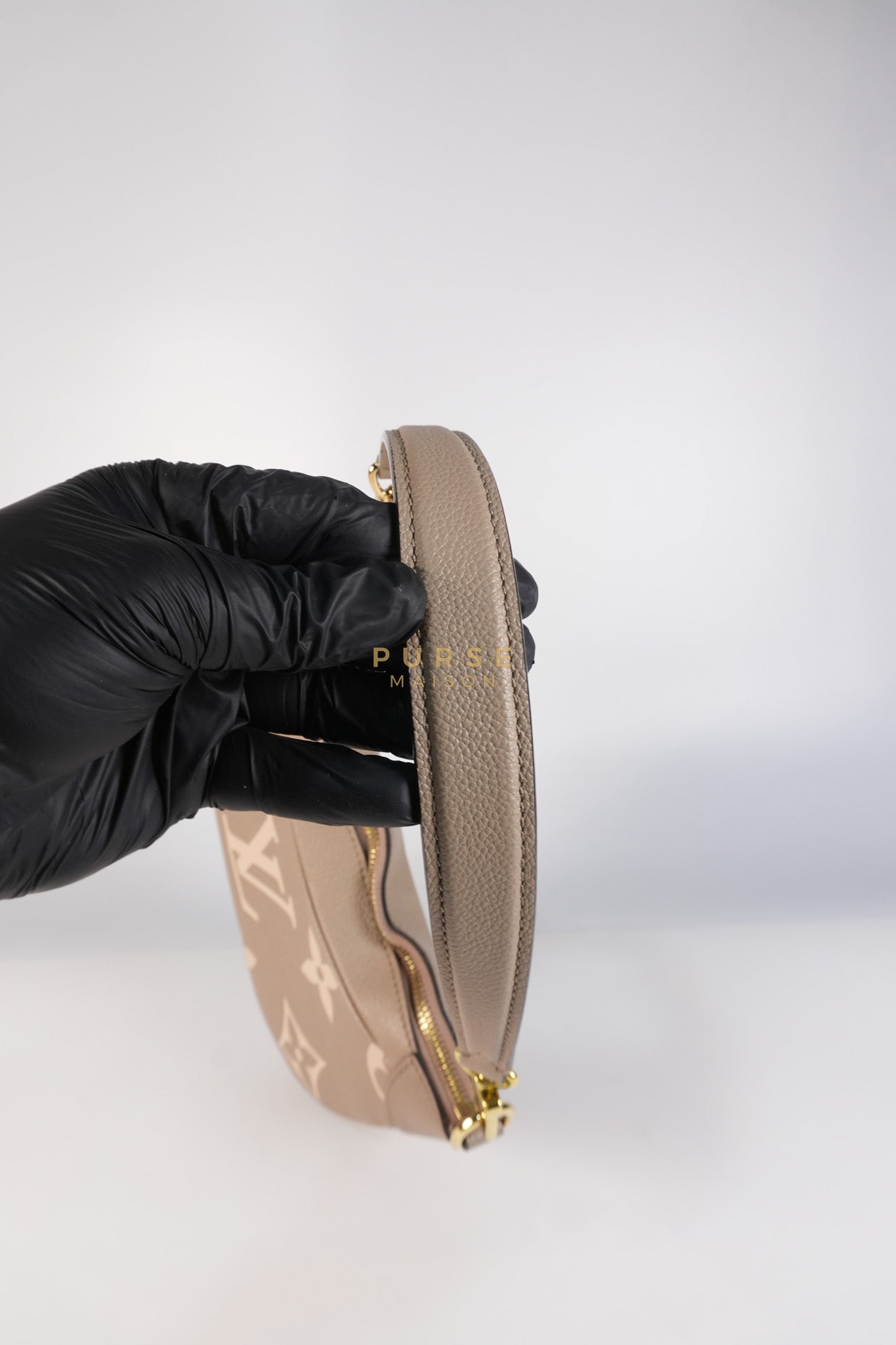 Bagatelle NM Monogram Empreinte Bicolor Two Way Bag (Microchip) | Purse Maison Luxury Bags Shop