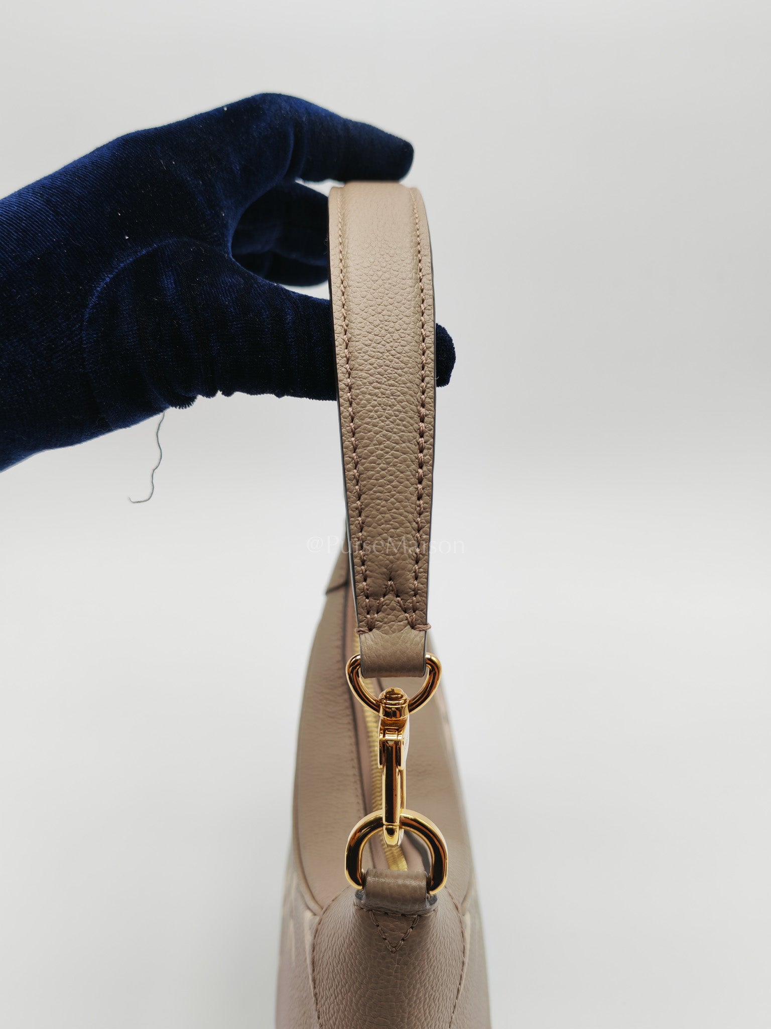 Bagatelle NM Monogram Empreinte Bicolor Two Way Bag (Microchip) | Purse Maison Luxury Bags Shop