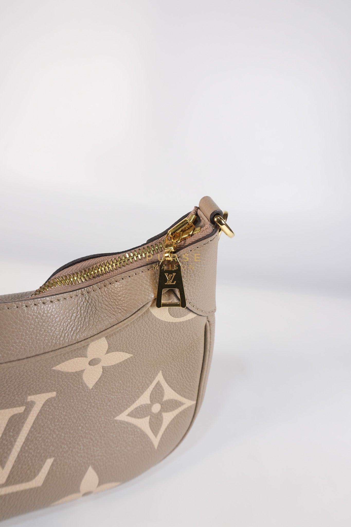 Bagatelle NM Monogram Empreinte Bicolor Two Way Bag (Microchip) | Purse Maison Luxury Bags Shop