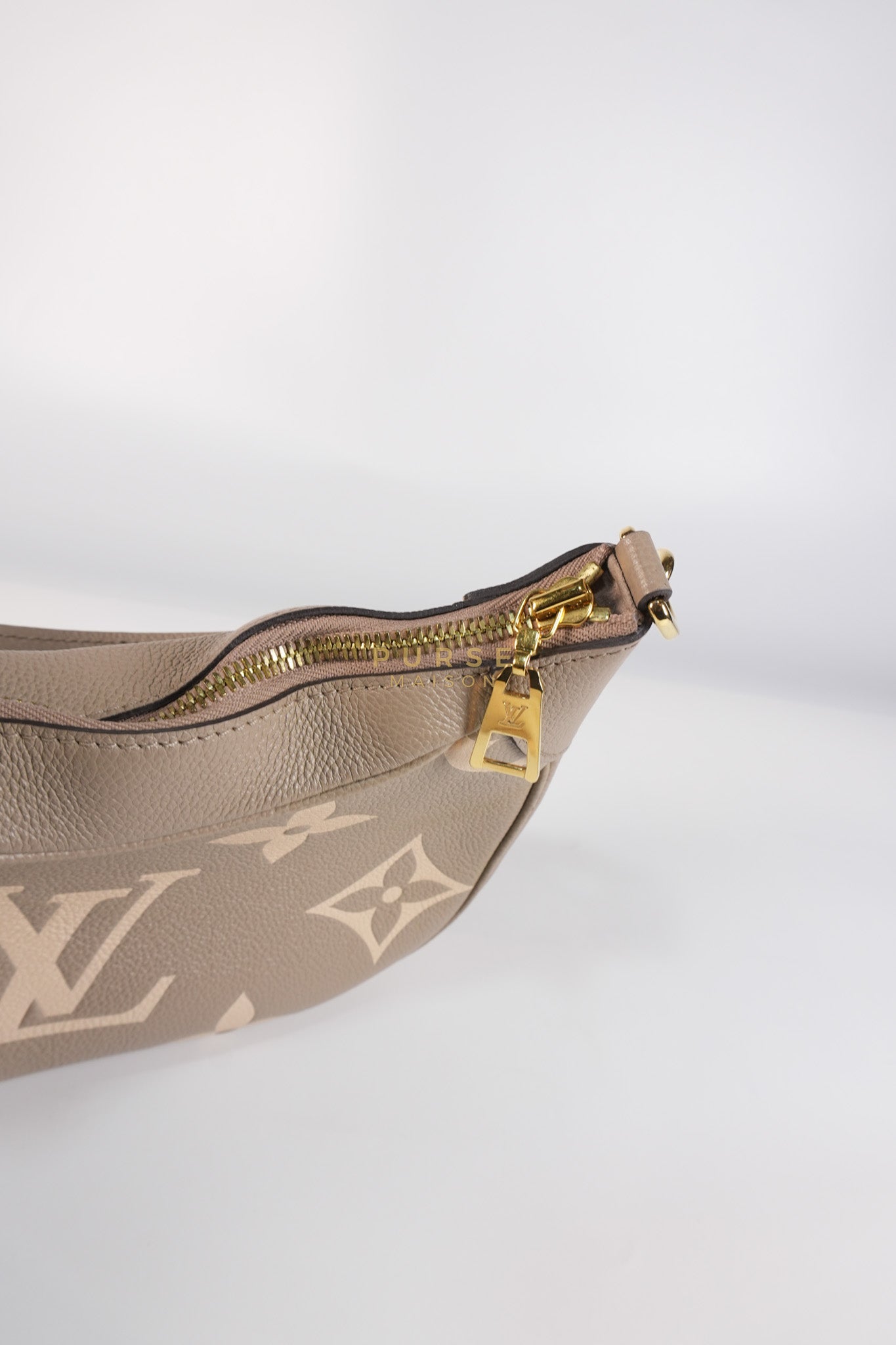 Bagatelle NM Monogram Empreinte Bicolor Two Way Bag (Microchip) | Purse Maison Luxury Bags Shop