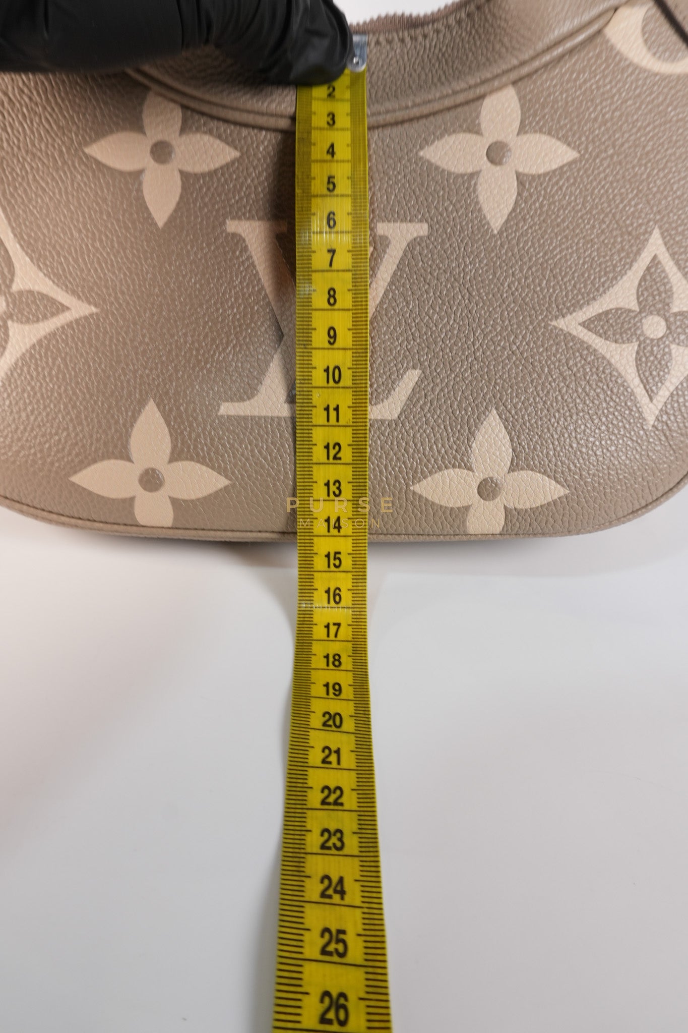 Bagatelle NM Monogram Empreinte Bicolor Two Way Bag (Microchip) | Purse Maison Luxury Bags Shop