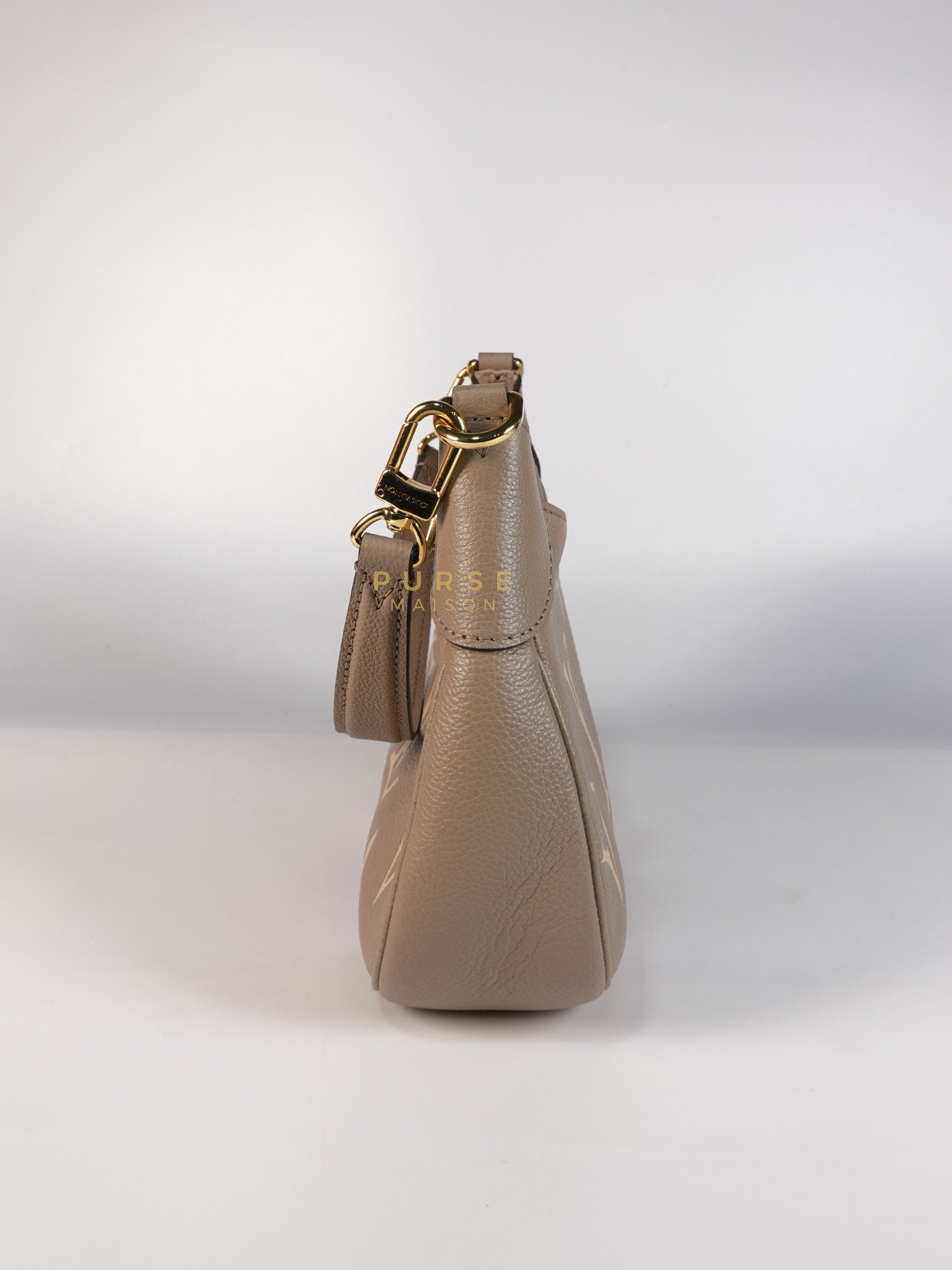 Bagatelle NM Monogram Empreinte Bicolor Two Way Bag (Microchip) | Purse Maison Luxury Bags Shop