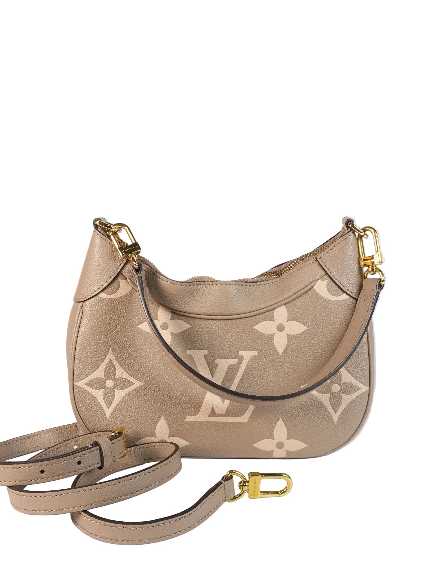 Bagatelle NM Monogram Empreinte Bicolor Two Way Bag (Microchip) | Purse Maison Luxury Bags Shop