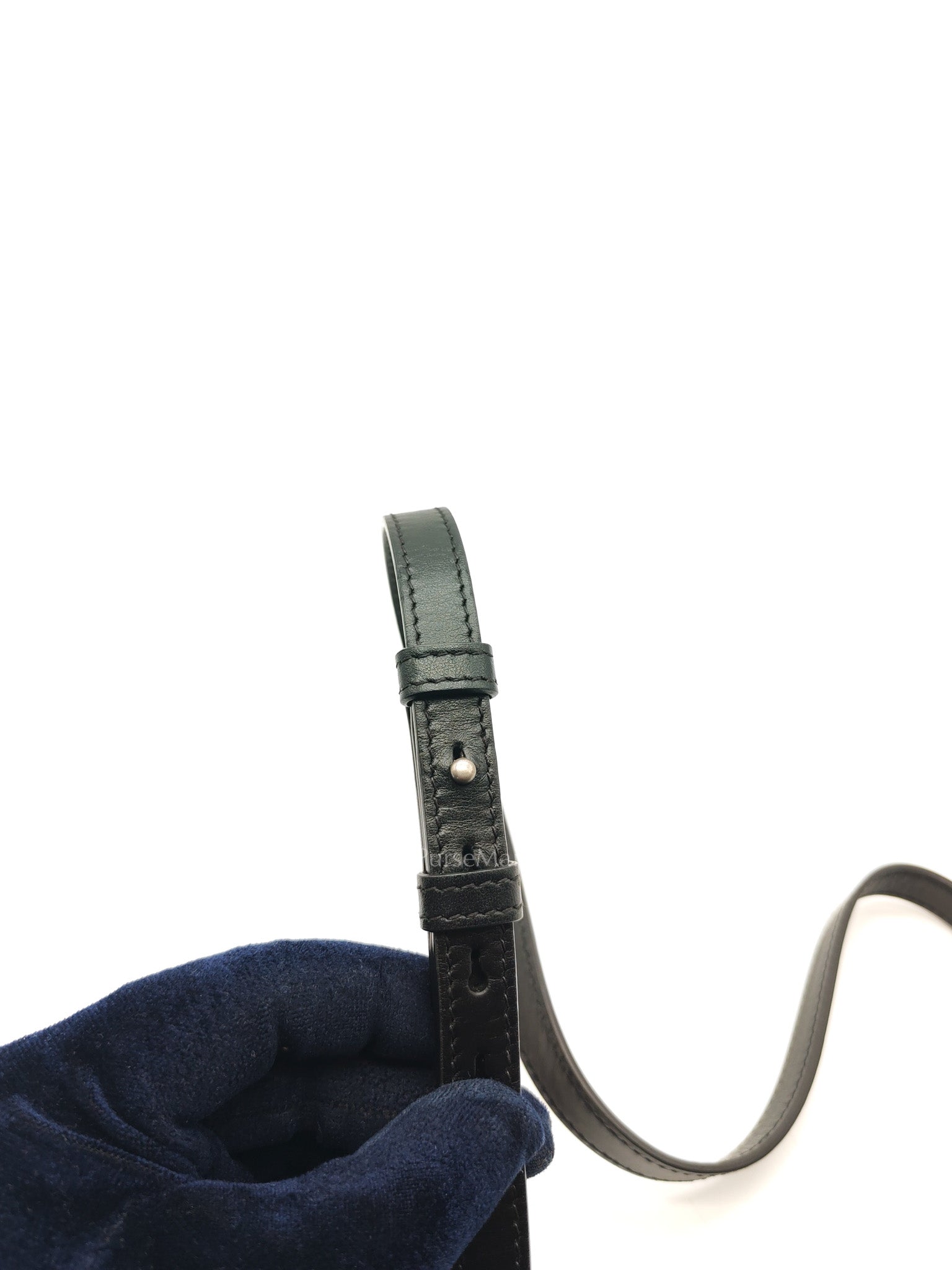 GG Marmont Mini Camera Bag in Black Quilted Matelasse Leather and Silver Hardware