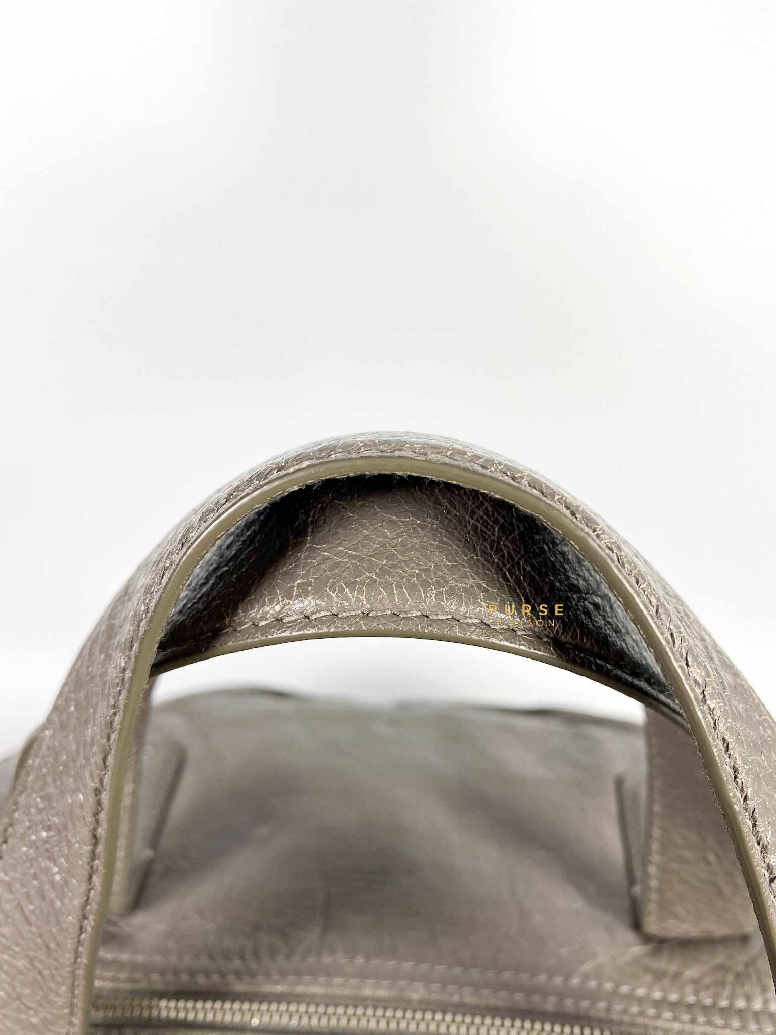 Balenciaga Air Hobo Grey Leather Bag