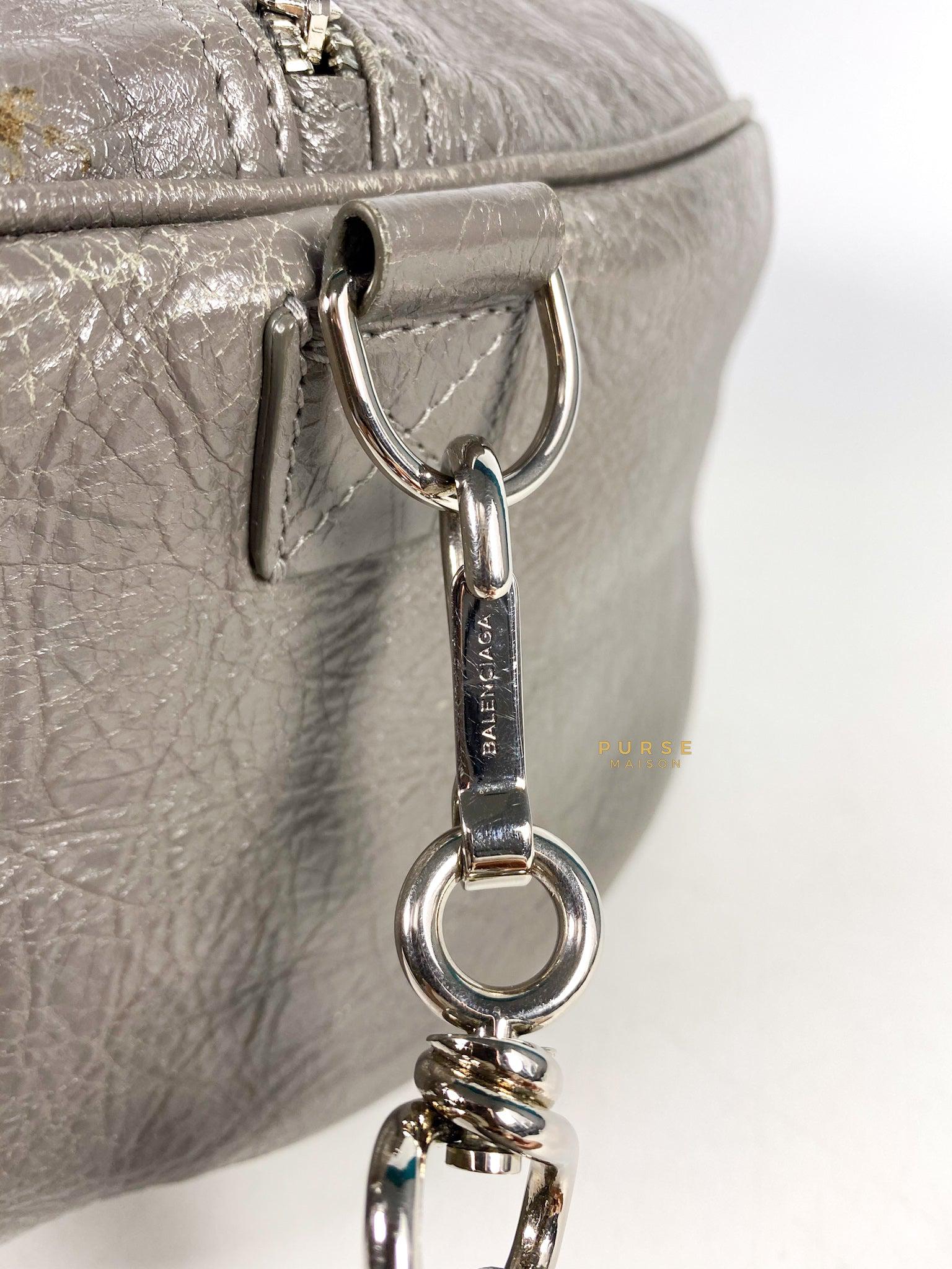 Balenciaga Air Hobo Grey Leather Bag