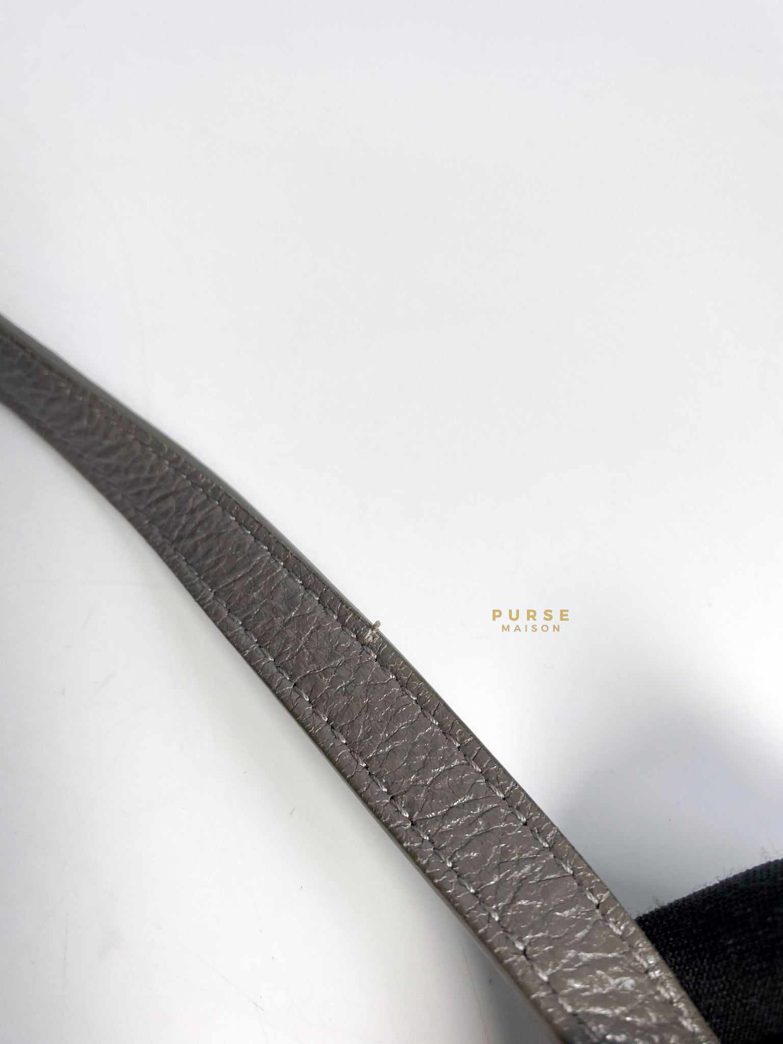 Balenciaga Air Hobo Grey Leather Bag