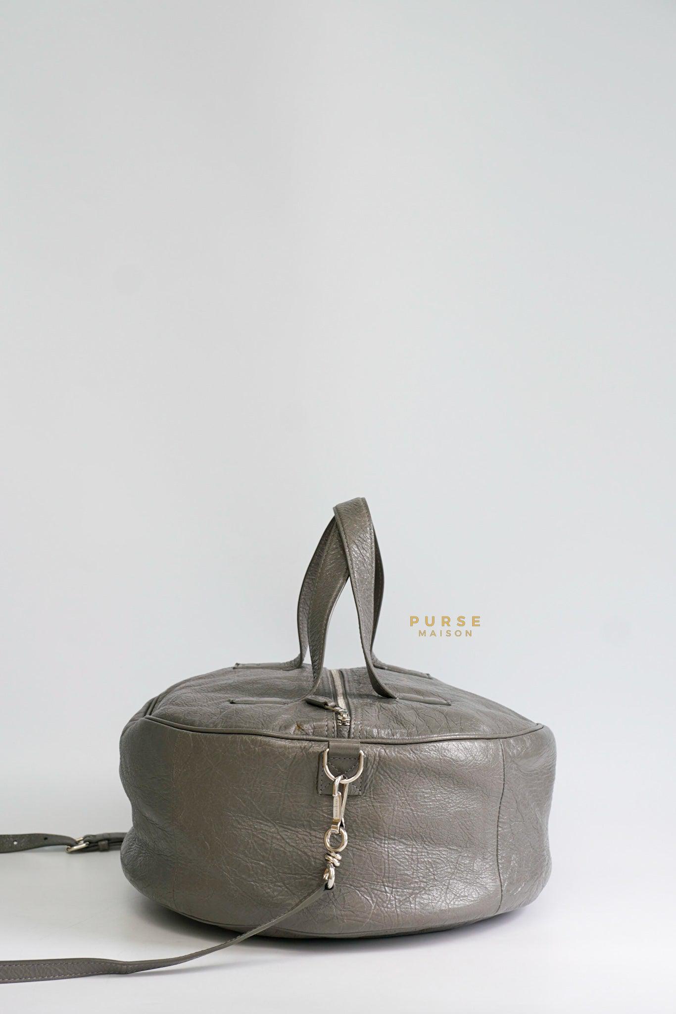 Balenciaga Air Hobo Grey Leather Bag