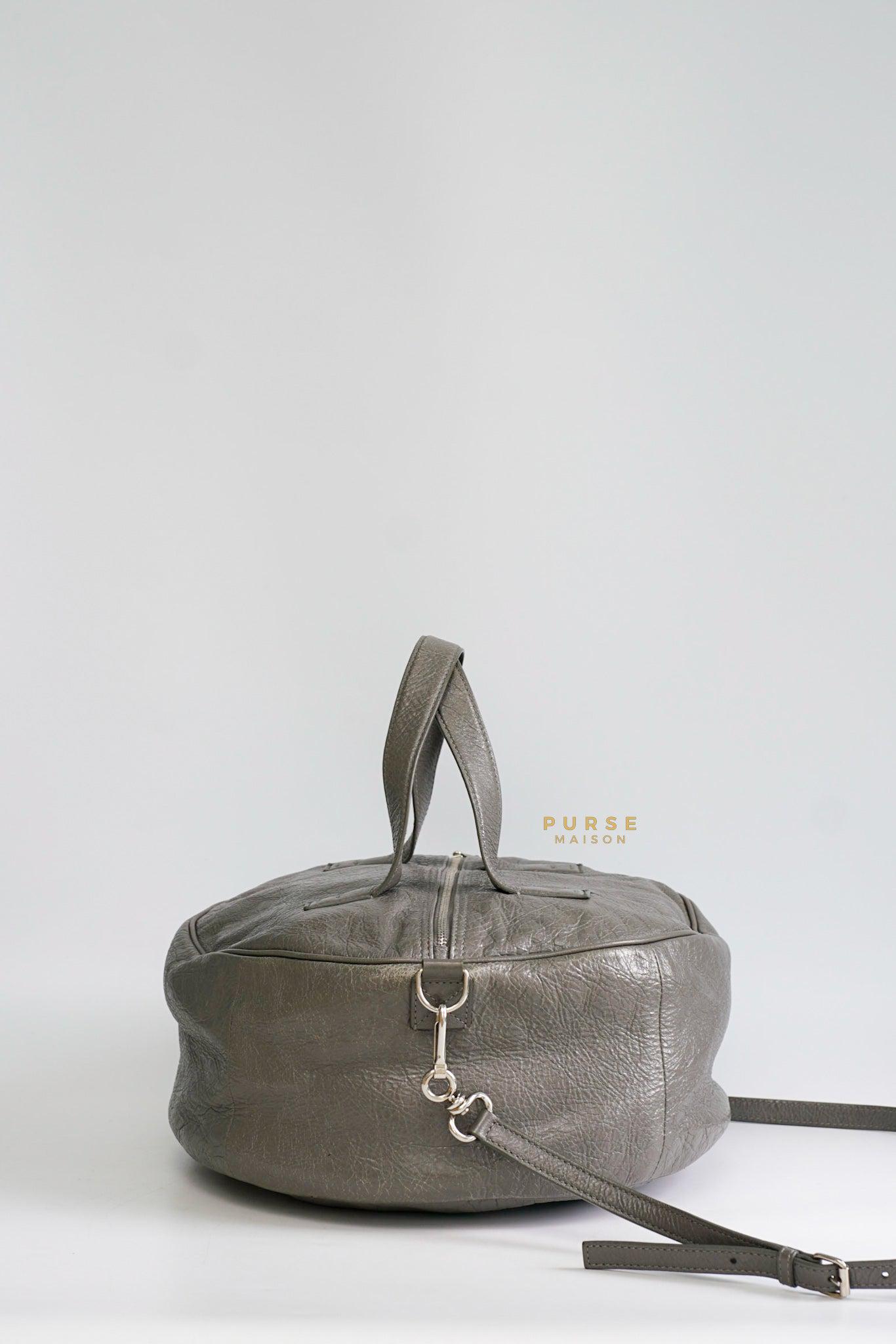 Balenciaga Air Hobo Grey Leather Bag