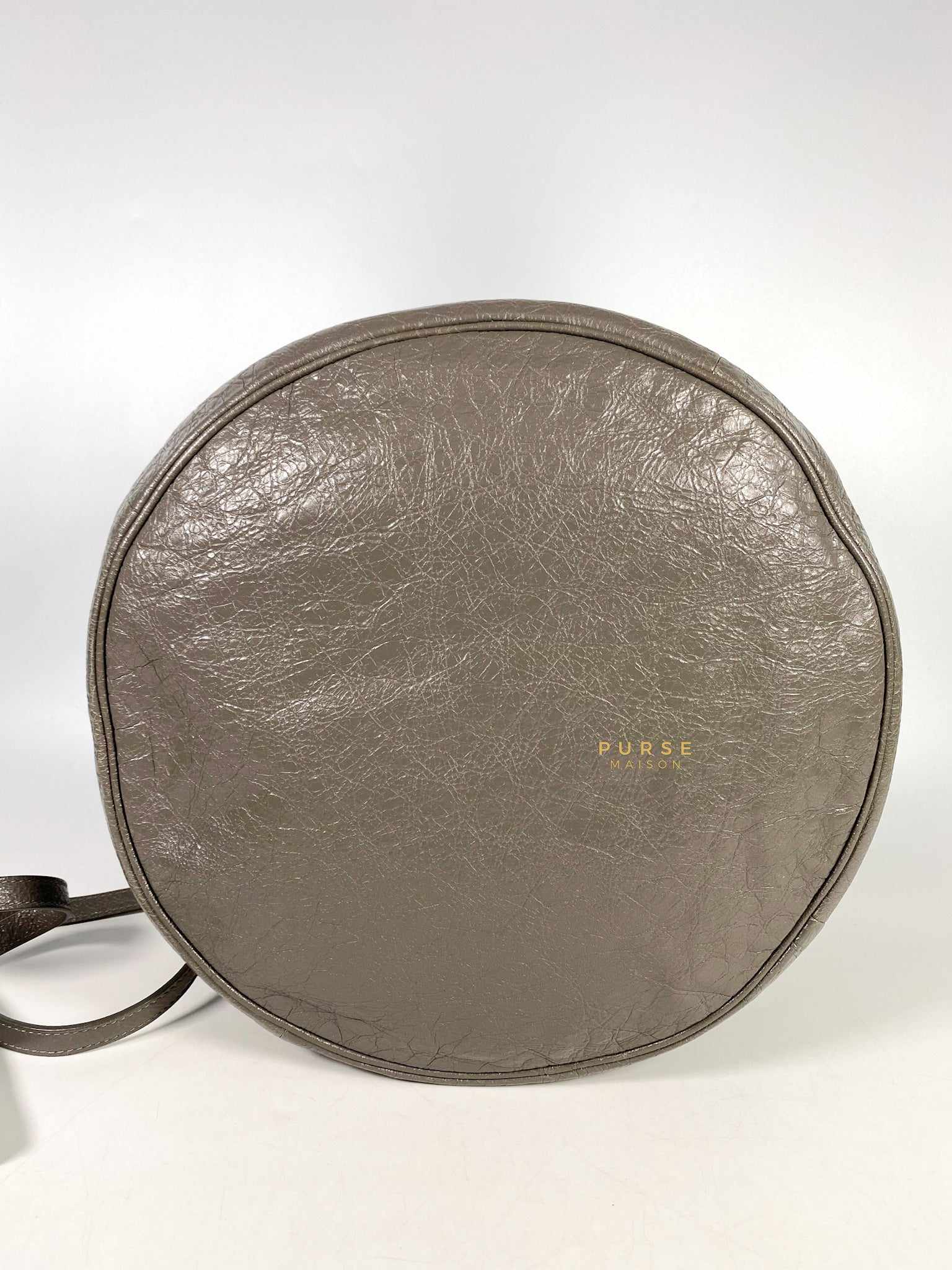 Balenciaga Air Hobo Grey Leather Bag