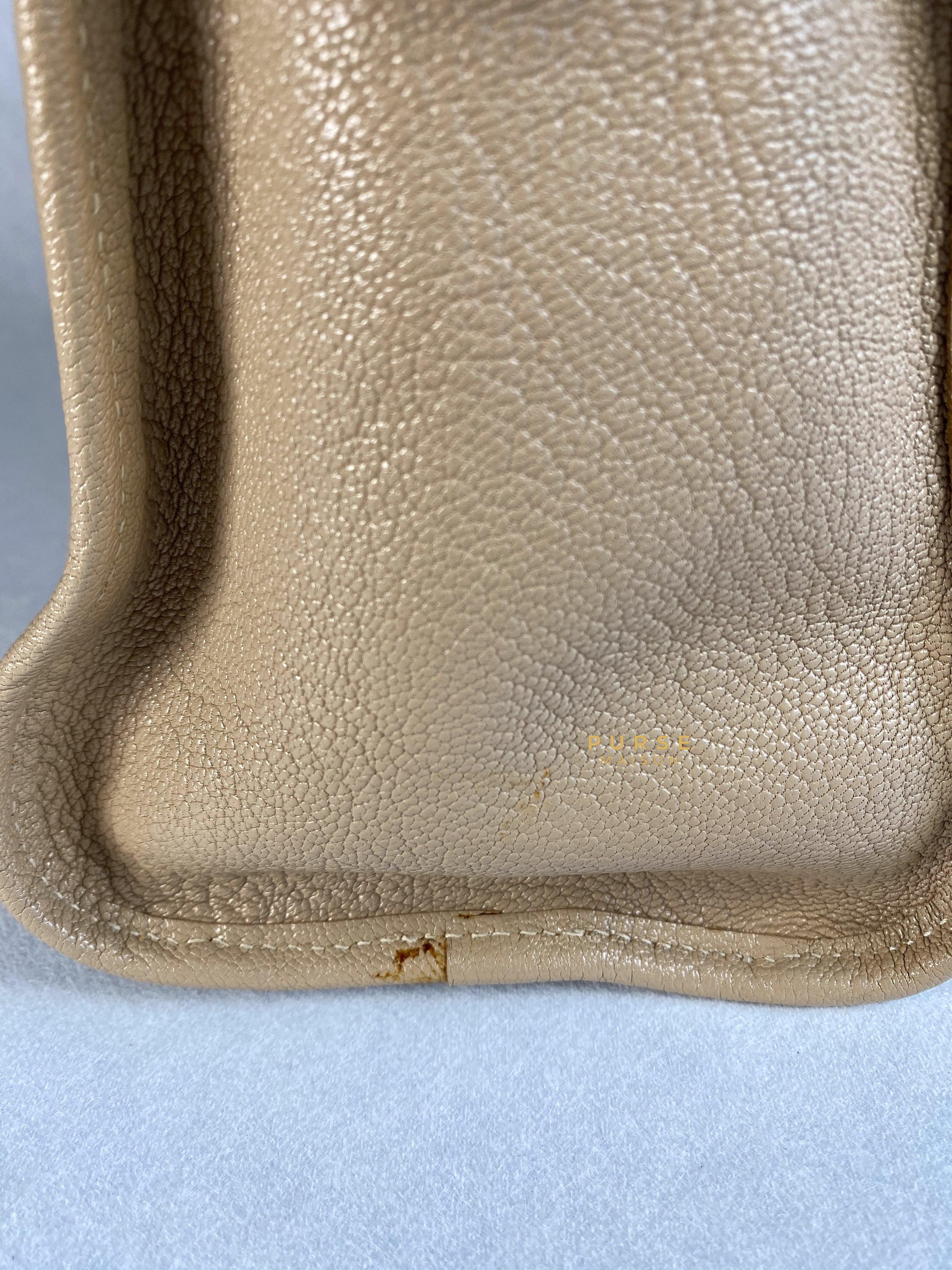 Balenciaga City Metallic Edge Beige in Gold Hardware (Medium) | Purse Maison Luxury Bags Shop