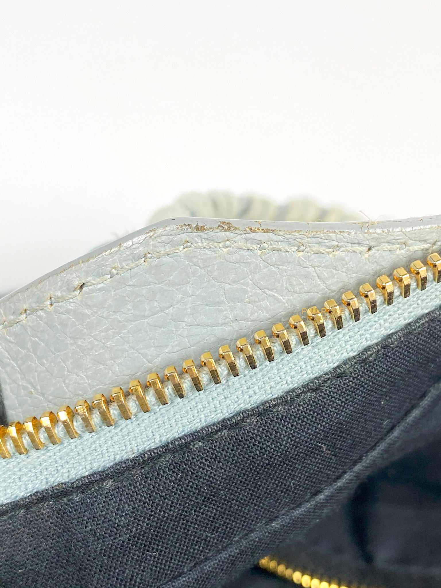 Balenciaga Classic First Gold hardware (Baby Blue)