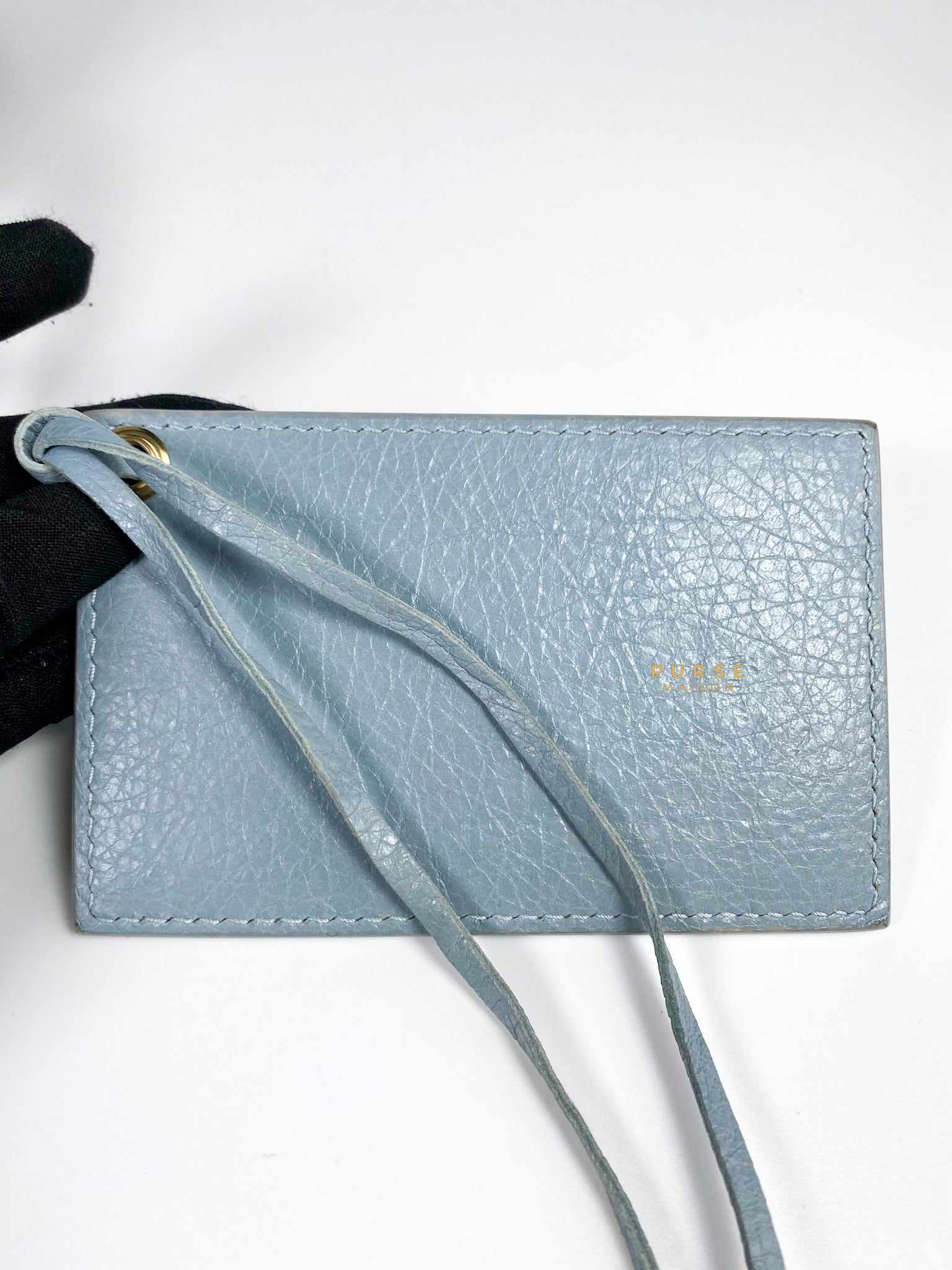 Balenciaga Classic First Gold hardware (Baby Blue)