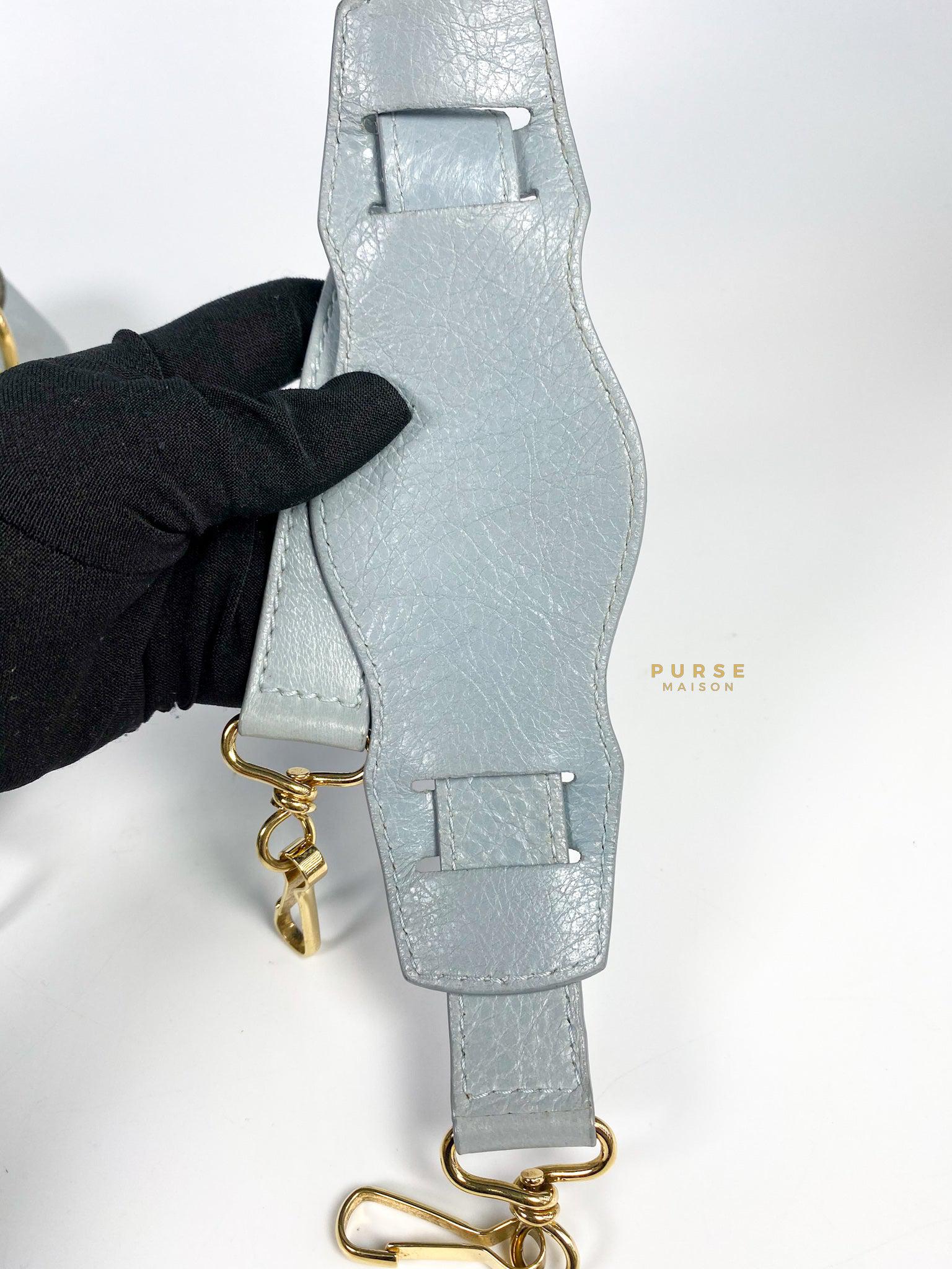 Balenciaga Classic First Gold hardware (Baby Blue)