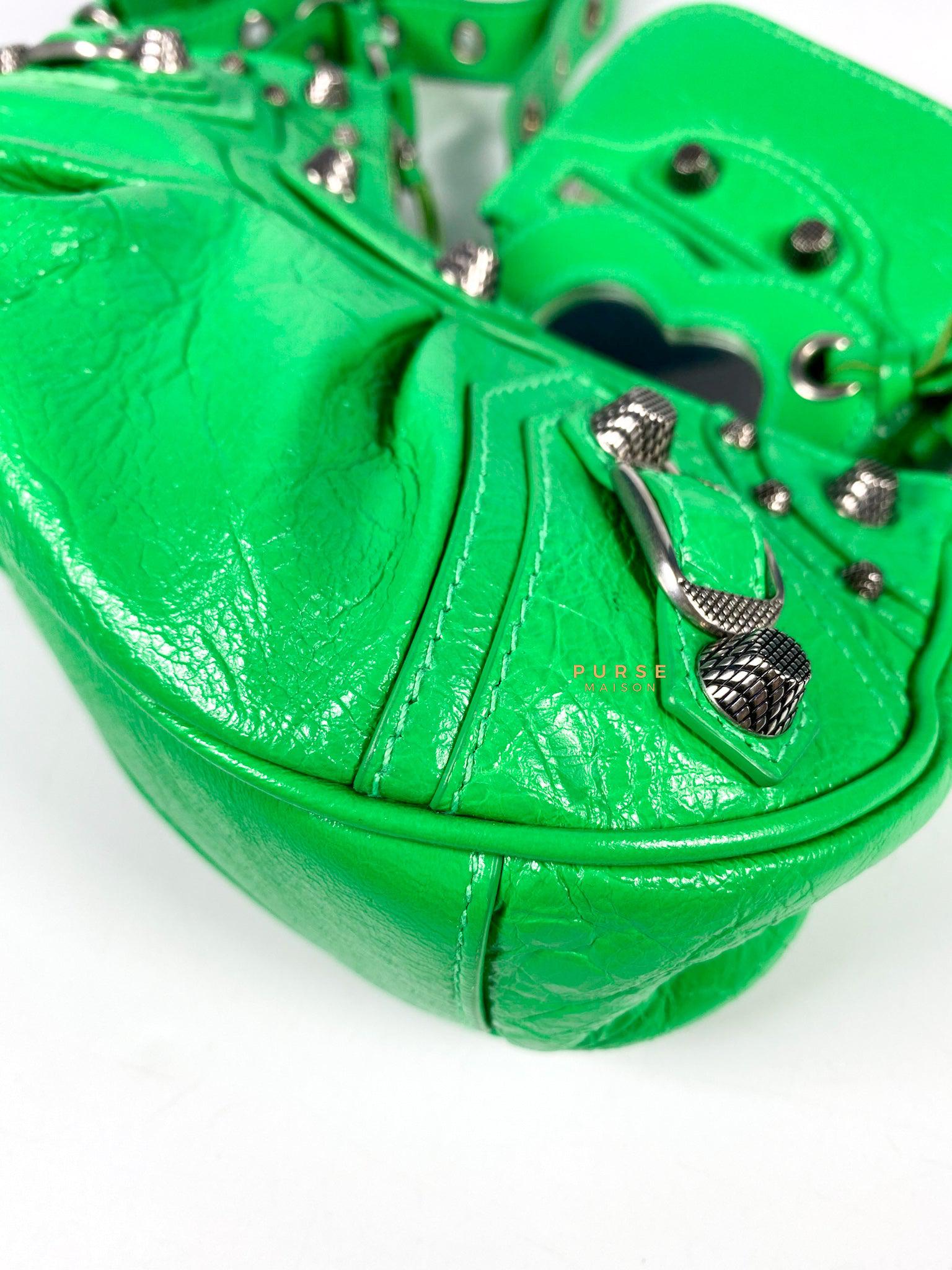 Balenciaga Le Cagole Xs Kelly Green Bag