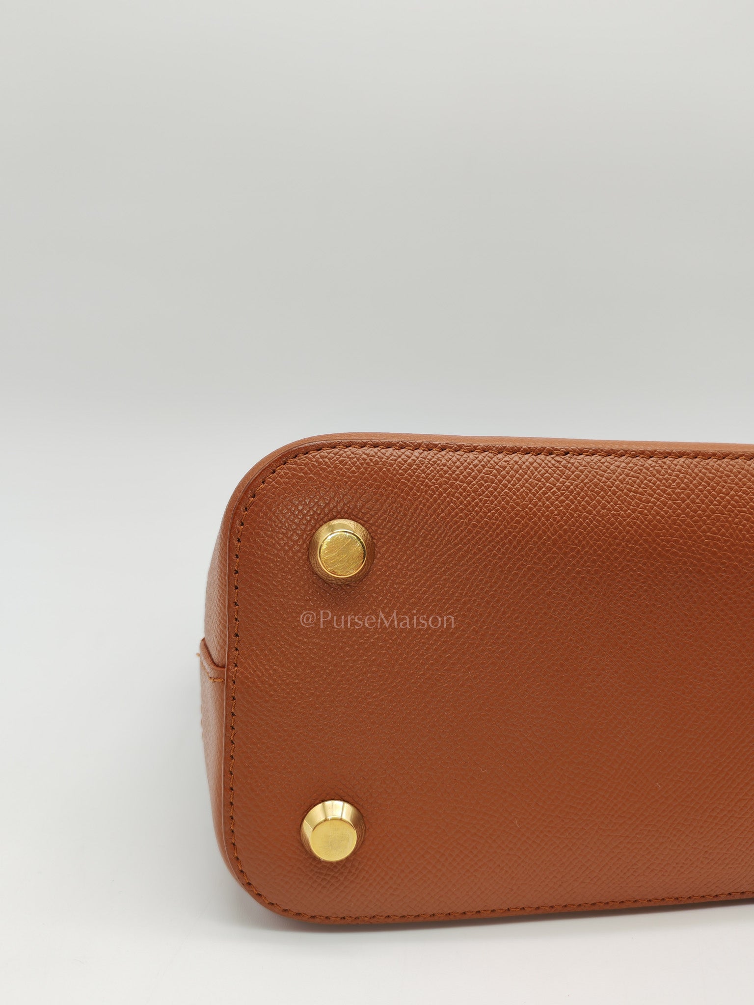 Balenciaga Ville Top Handle Bag in Brown Grained Calfskin Leather and Gold Hardware | Purse Maison Luxury Bags Shop