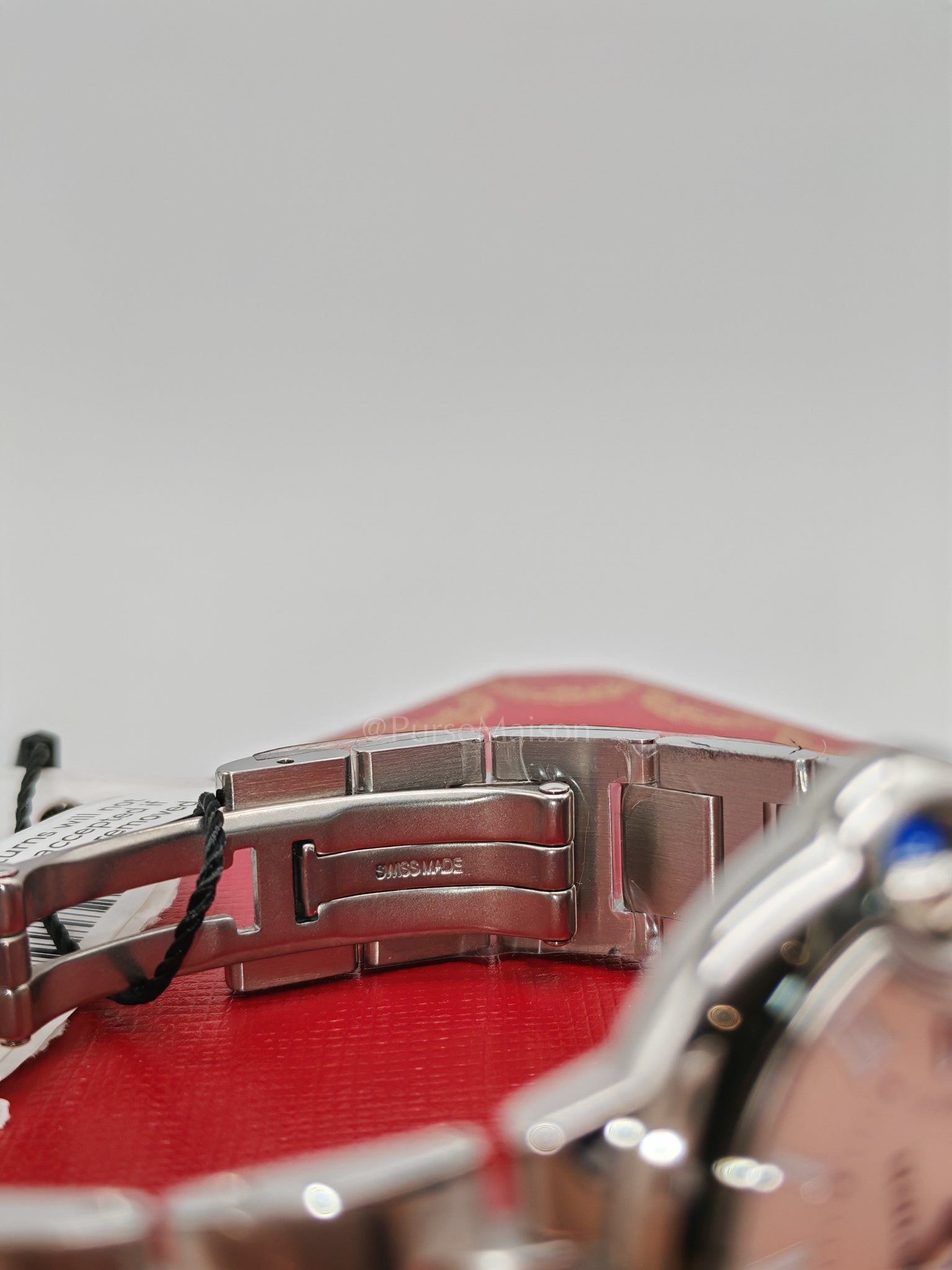 Ballon Blue De Cartier Automatic Mechanical Movement Watch for Women 33mm Stainless Steel (2024) | Purse Maison Luxury Bags Shop