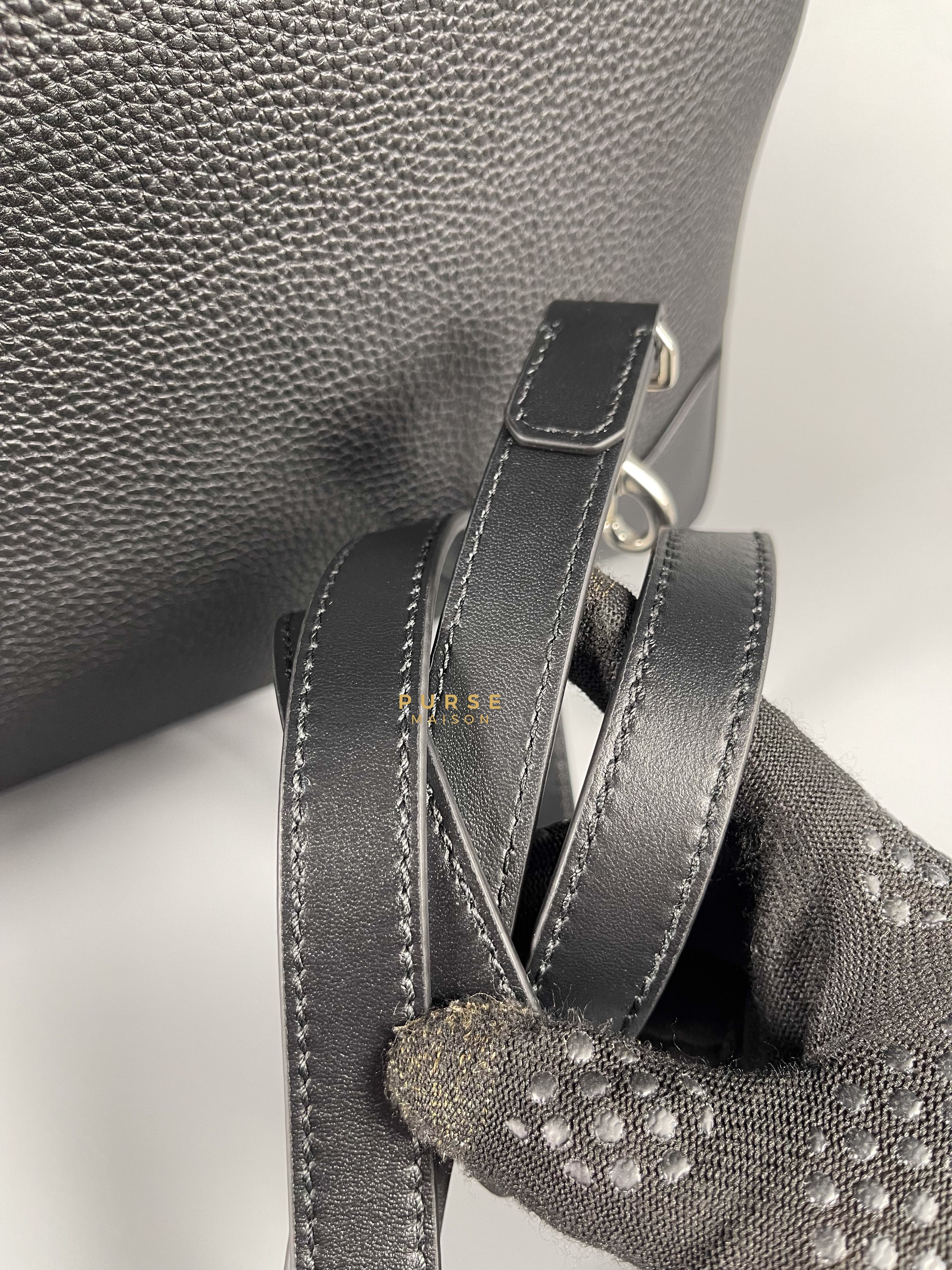 Bally Men’s Briefcase Black in Grained Leather | Purse Maison Luxury Bags Shop