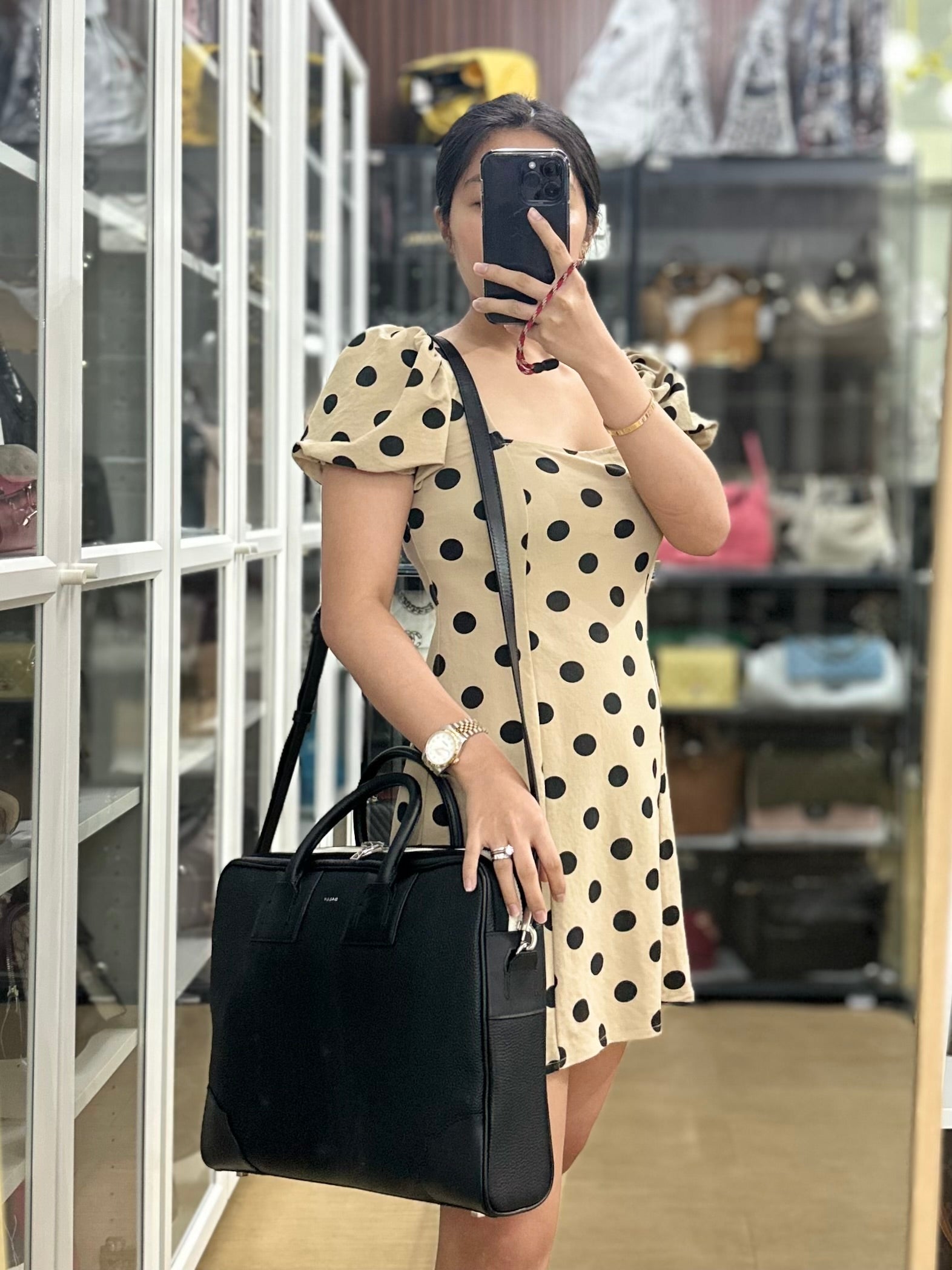 Bally Men’s Briefcase Black in Grained Leather | Purse Maison Luxury Bags Shop