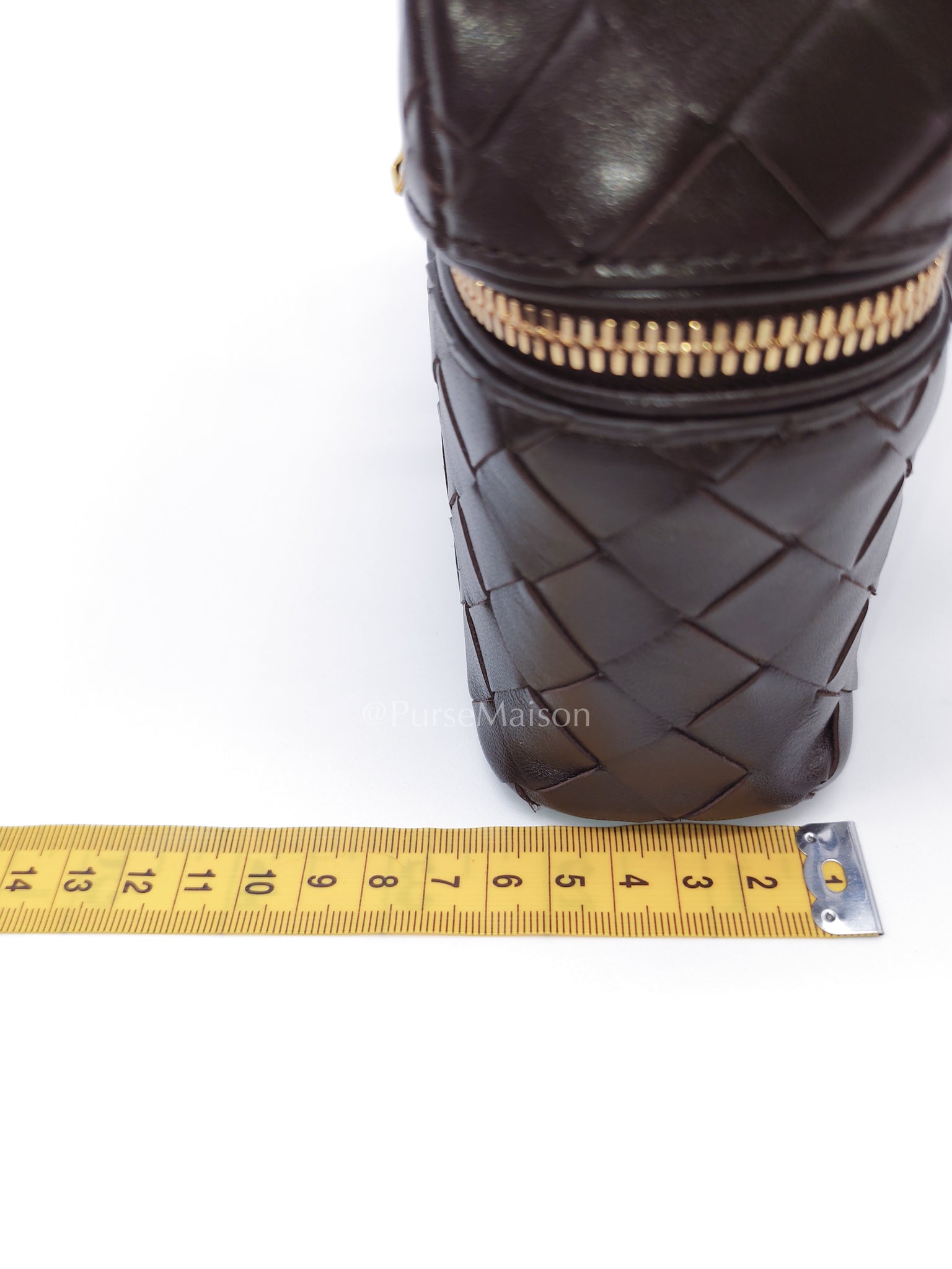 Bang Bang Vanity Case Fondant Intrecciato Weave Leather Crossbody Bag | Purse Maison Luxury Bags Shop