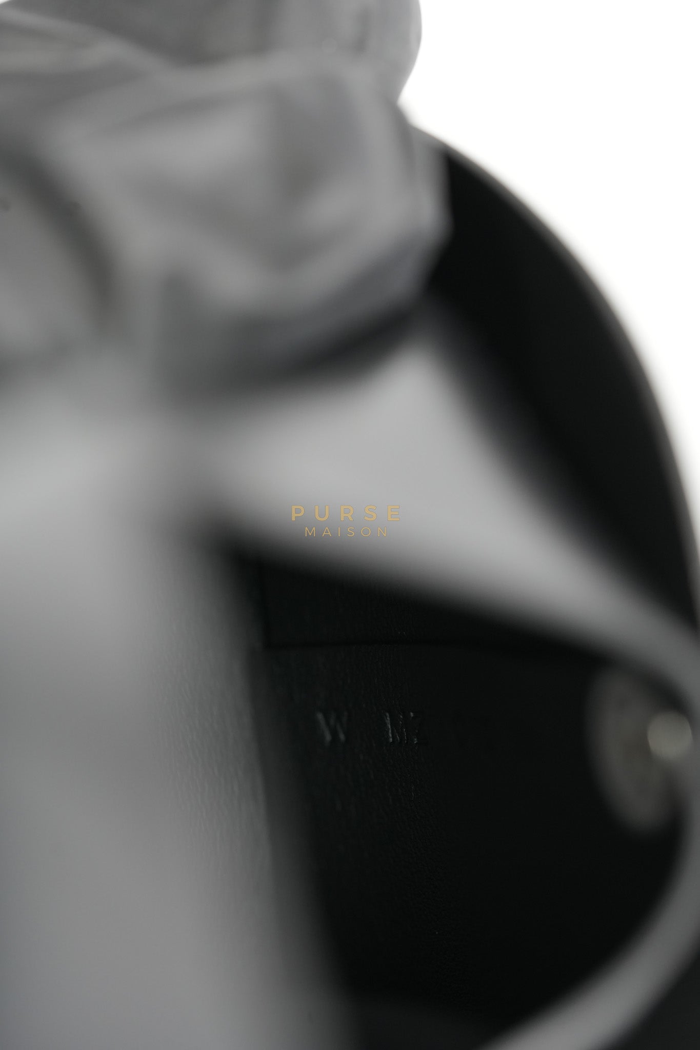 Bastia Coin Purse in Noir Box Calfskin Leather Palladium Hardware Stamp W(2024) | Purse Maison Luxury Bags Shop