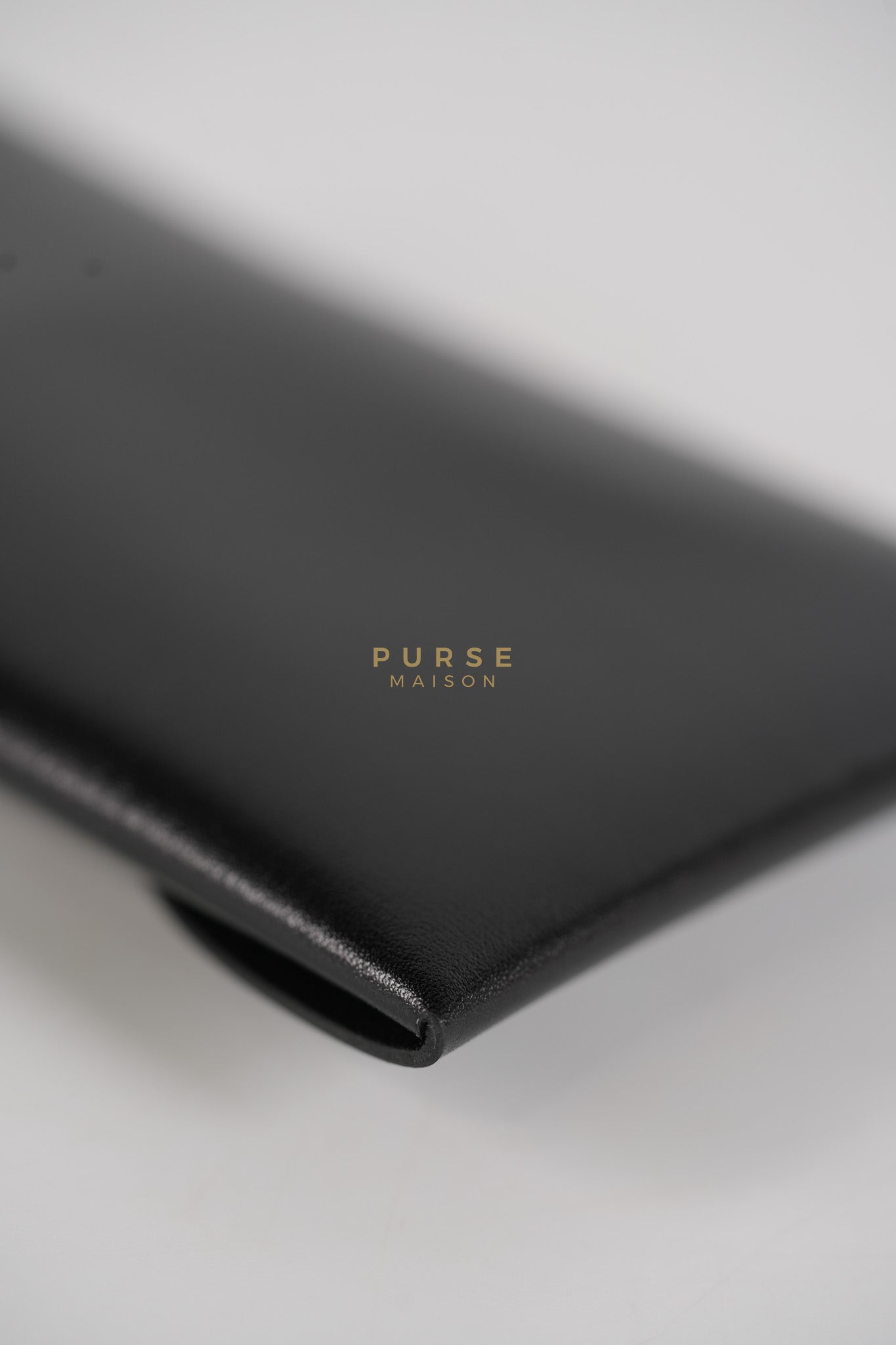 Bastia Coin Purse in Noir Box Calfskin Leather Palladium Hardware Stamp W(2024) | Purse Maison Luxury Bags Shop