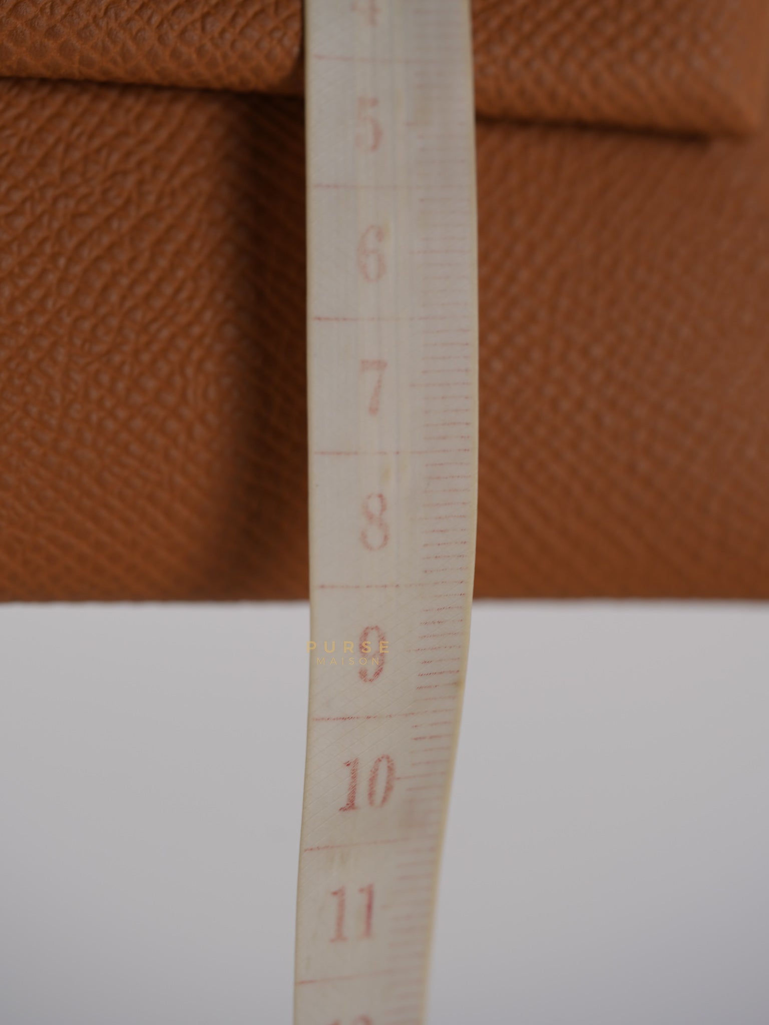 Bastia Gold in Epsom Leather Stamp B (2023) | Purse Maison Luxury Bags Shop